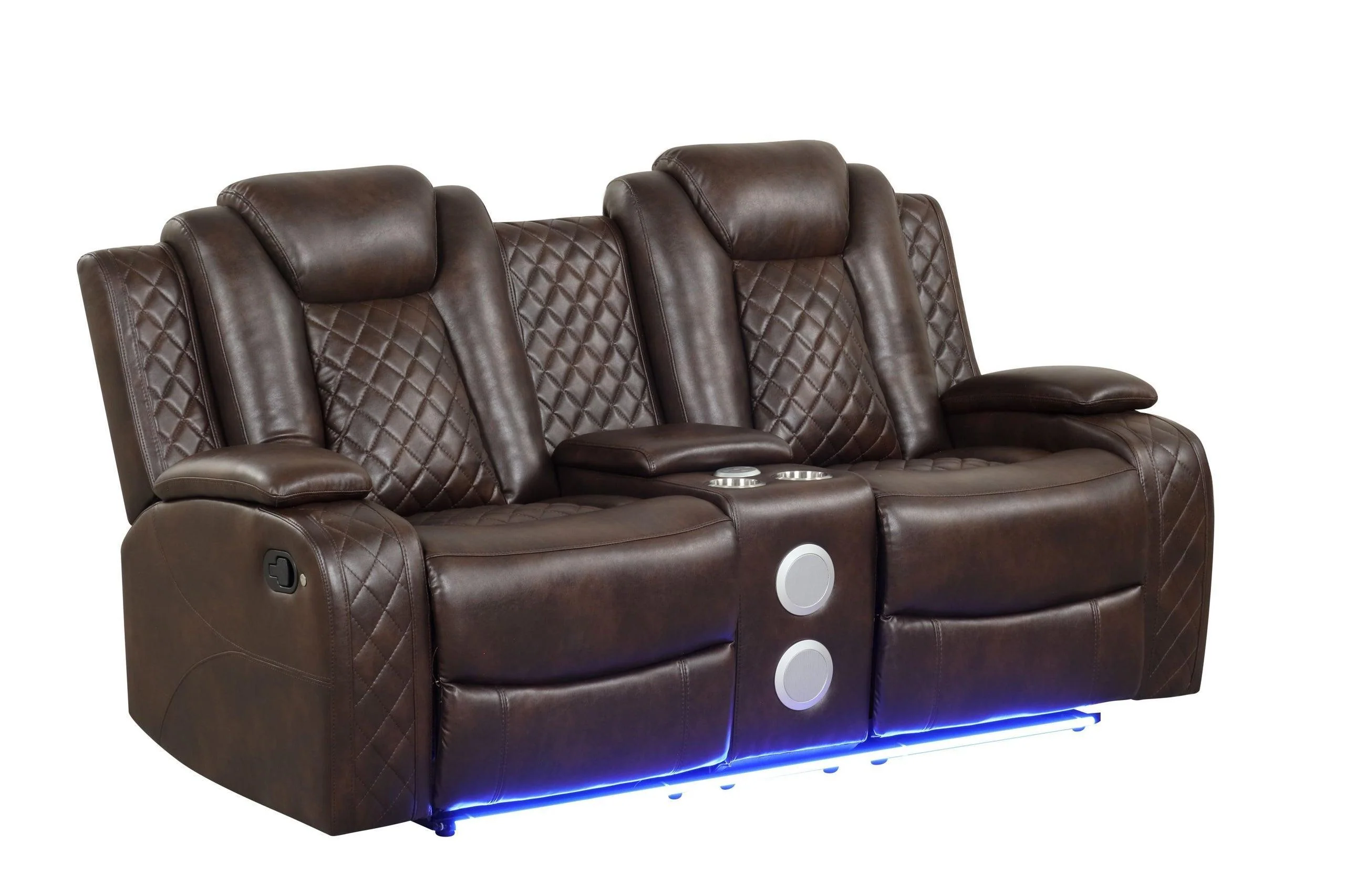 Luz Brown 3-Piece Reclining Set - Image 3