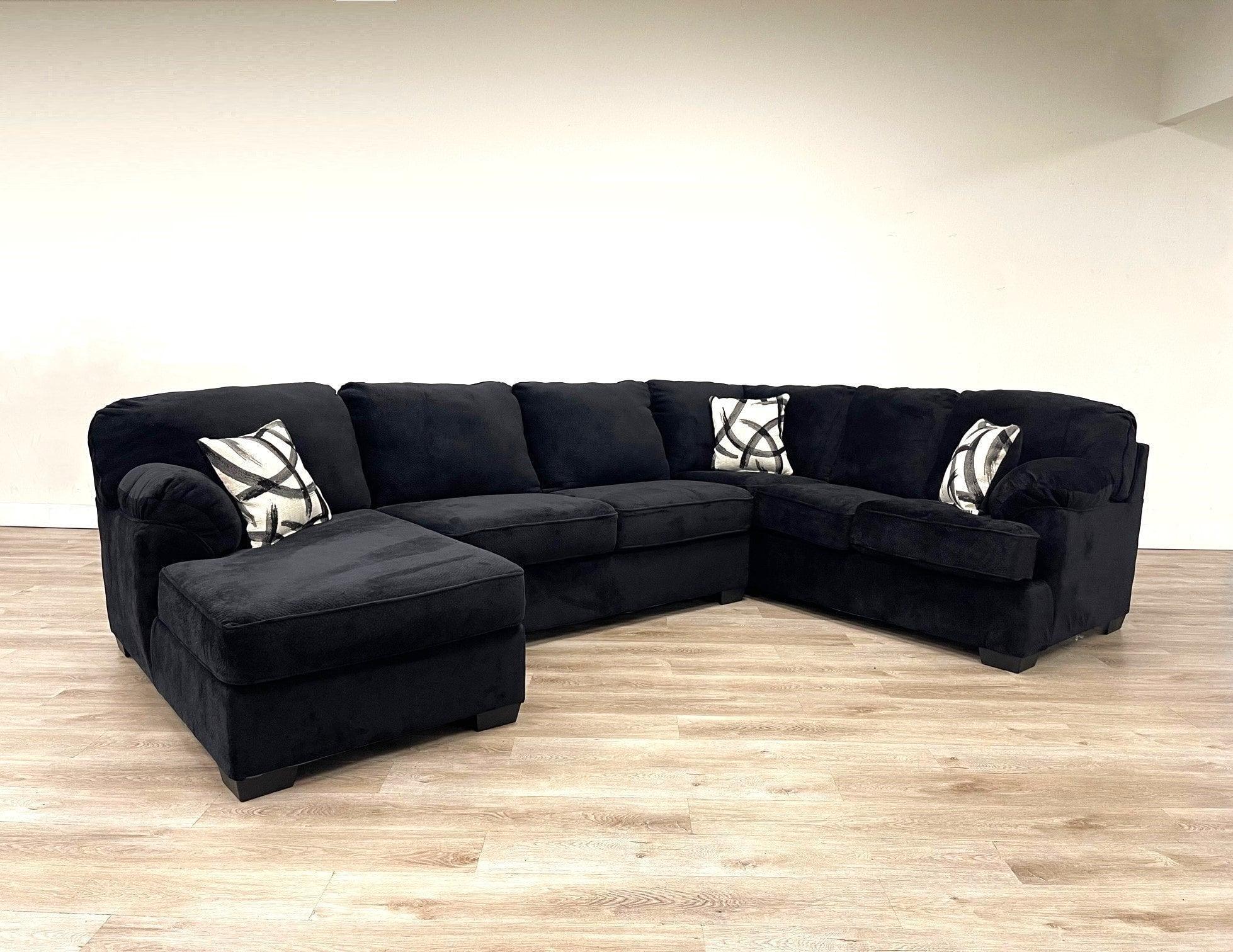 Brentwood Black Sectional - Image 1