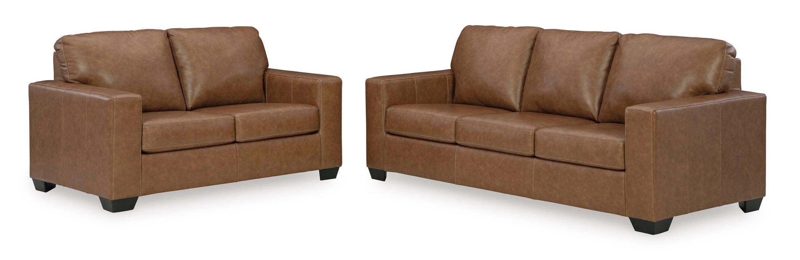 Ashley 556-03 Leather Sofa Loveseat - Image 2