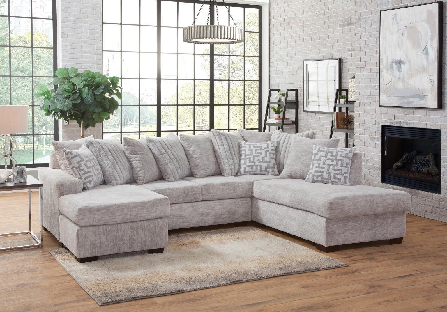 Flowy Oyster Sectional - Image 1