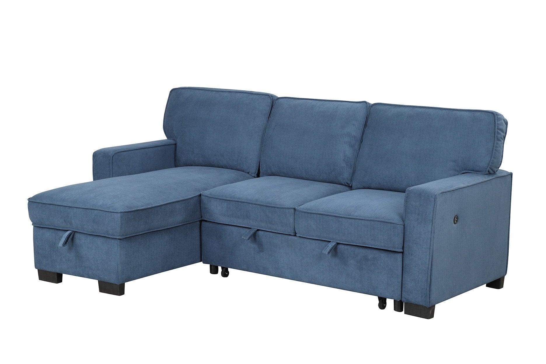 Marcos Sectional With Pull-out Bed - Image 1