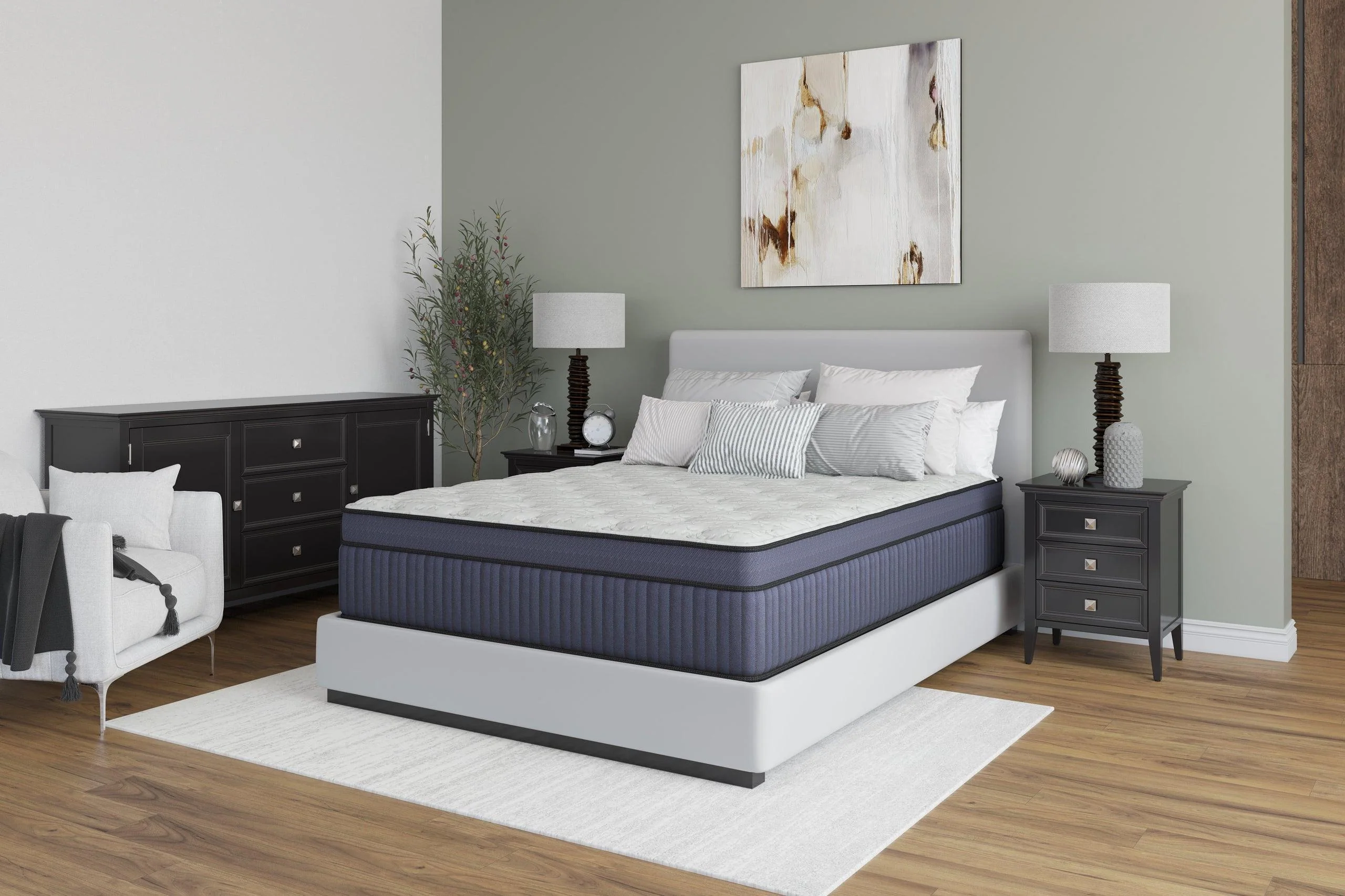 President 14" Hybrid Queen Mattress - Image 2