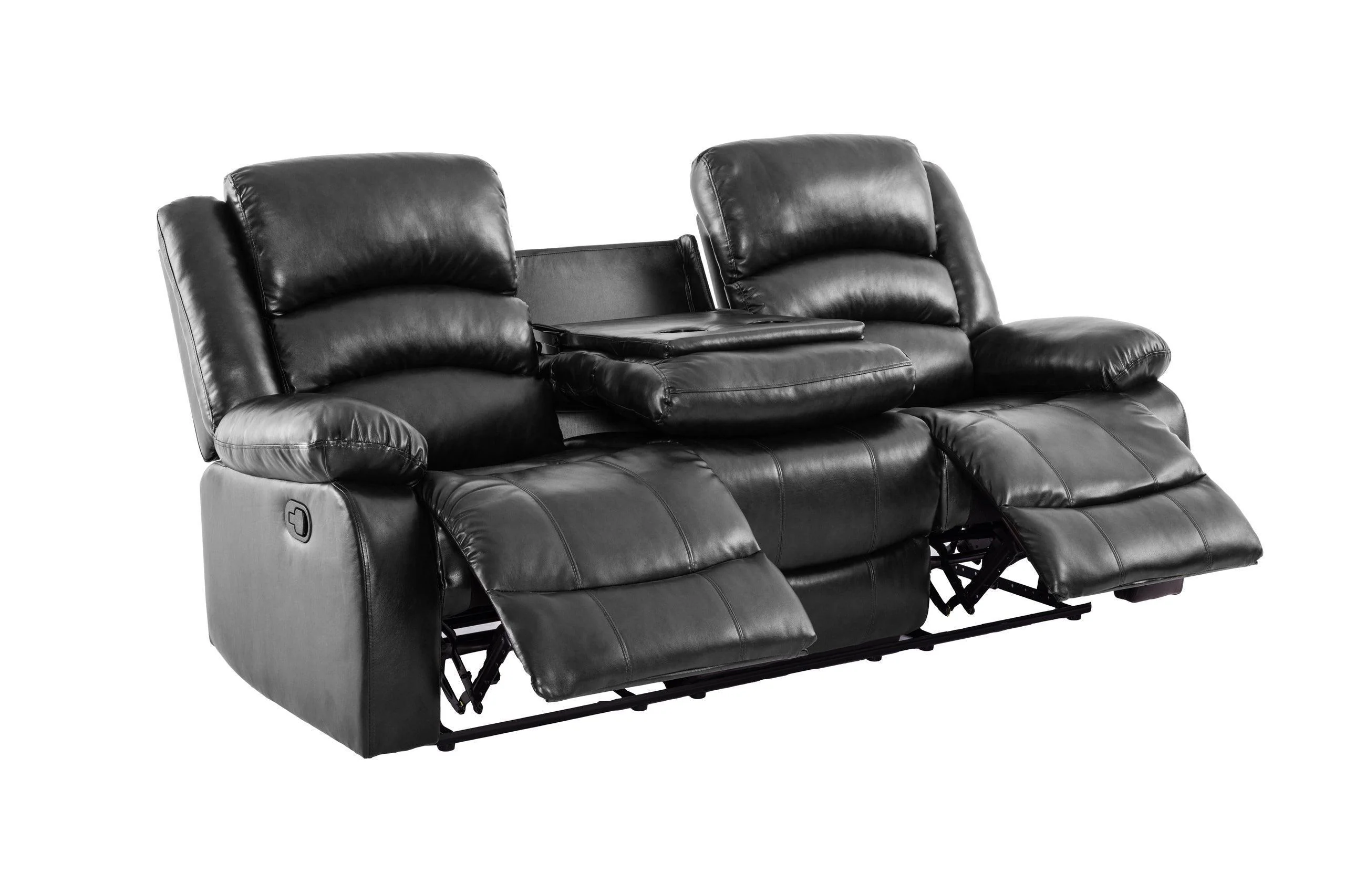 Dynamo Black 3-Piece Reclining Set - Image 2