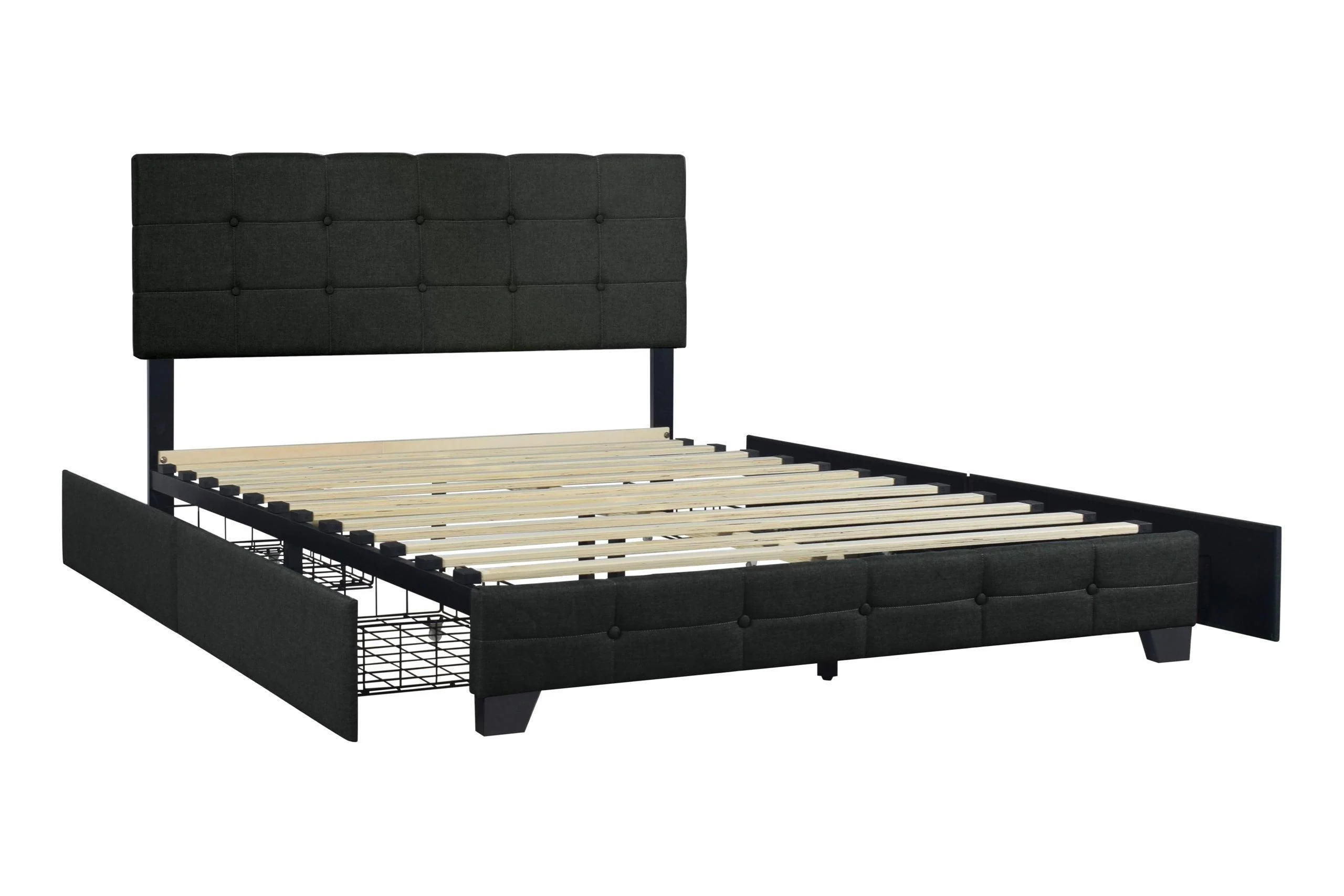 Hectic Black Platform Full Bed - Image 3