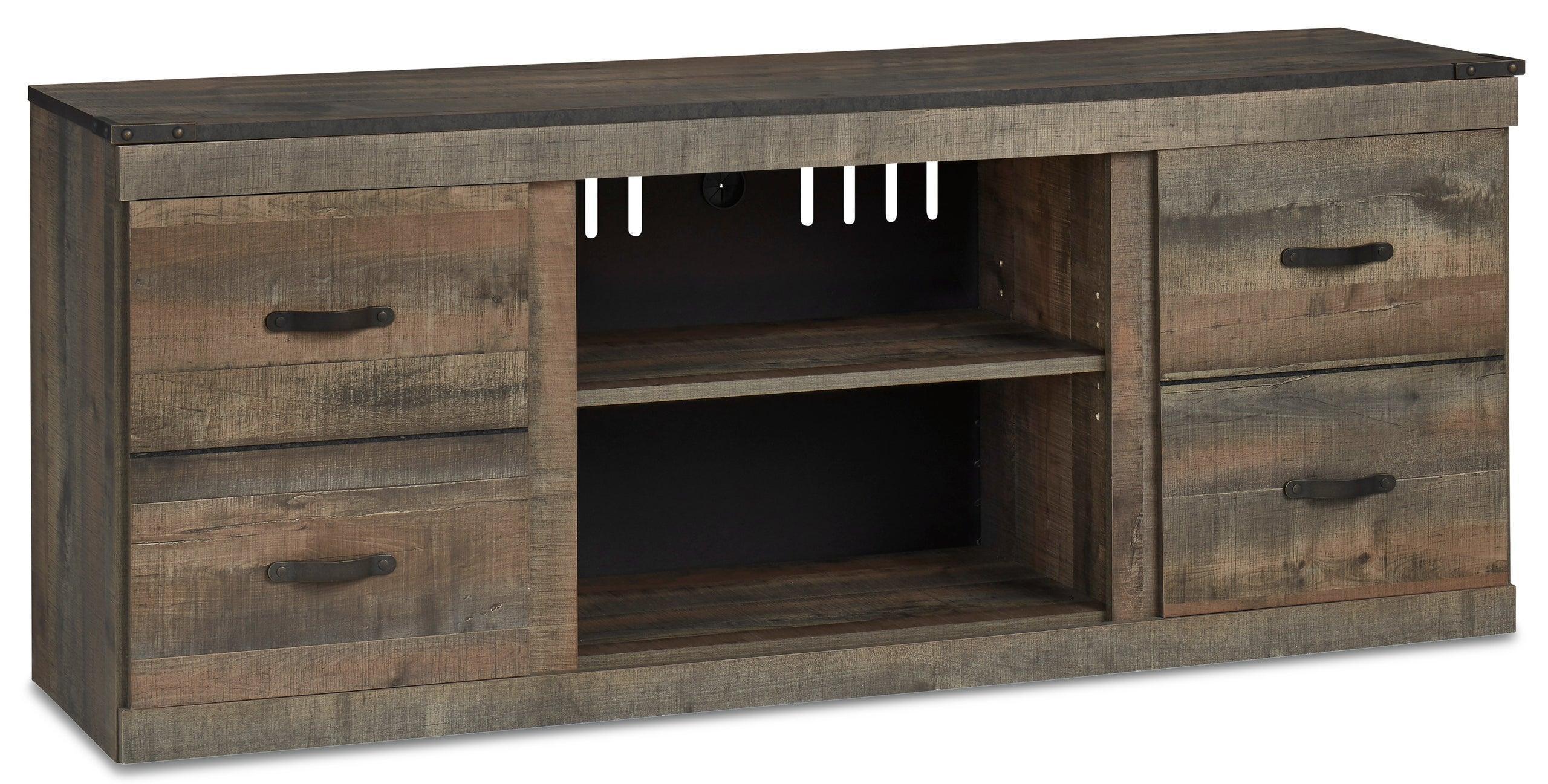 Brown Storage TV Stand - Image 2