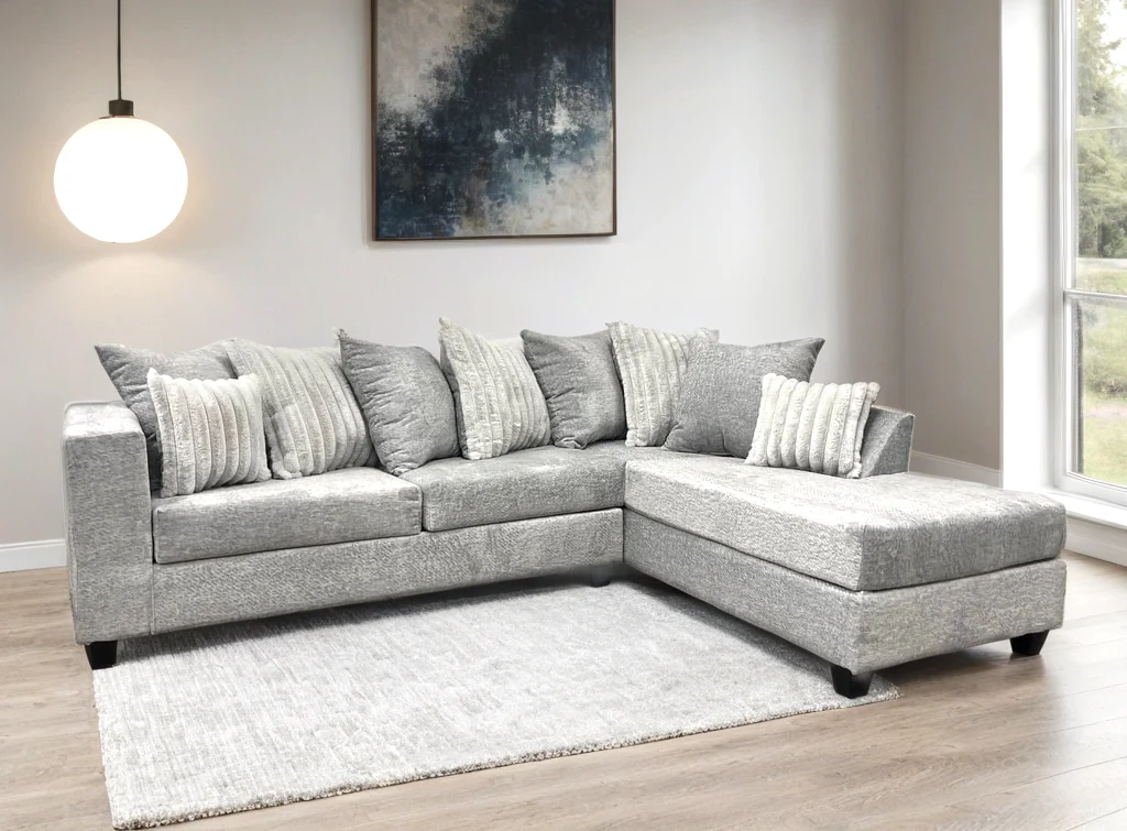 Kaf Gray Sectional - Image 3