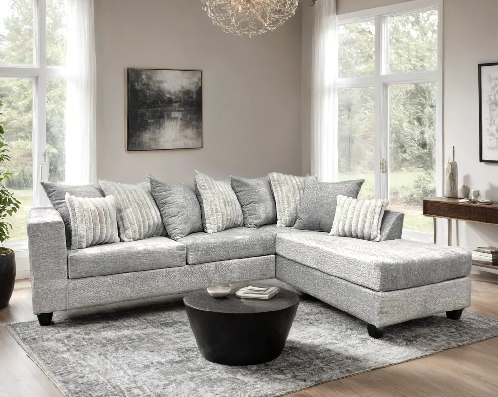 Kaf Gray Sectional - Image 1