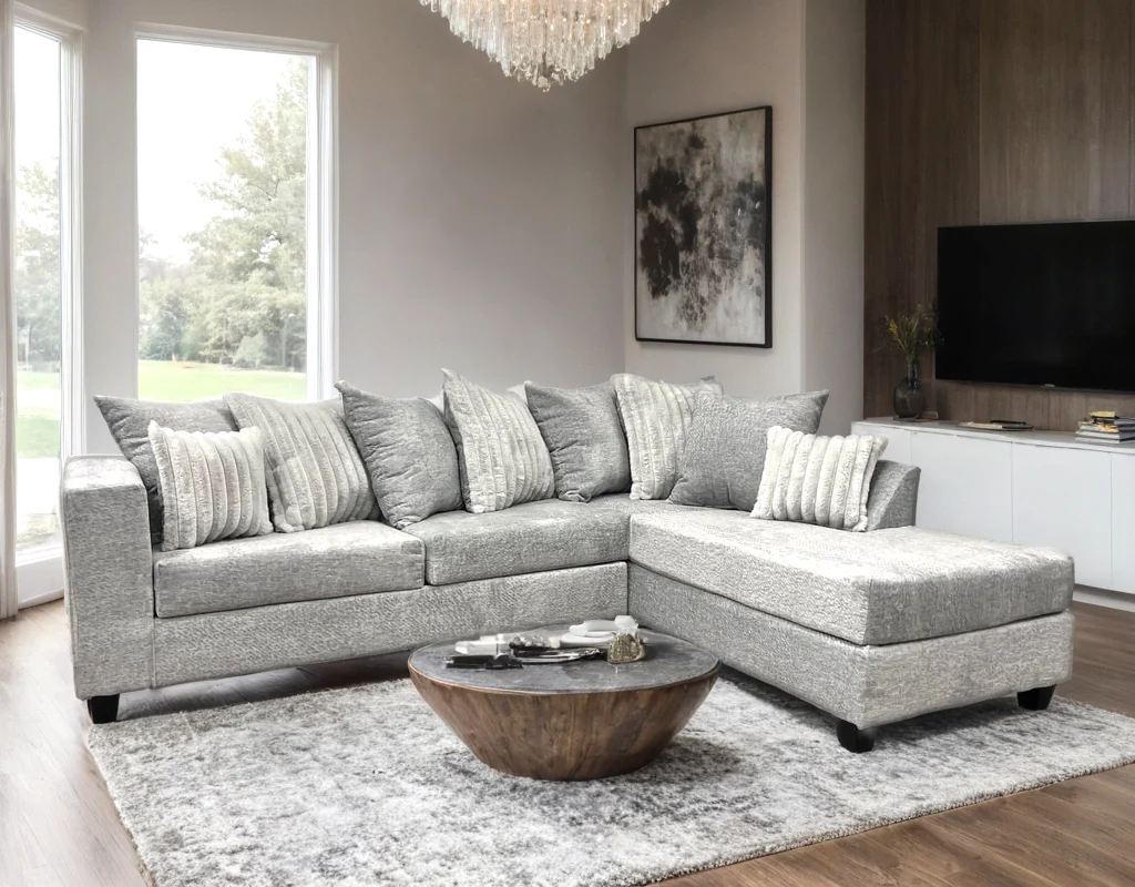 Kaf Gray Sectional - Image 2