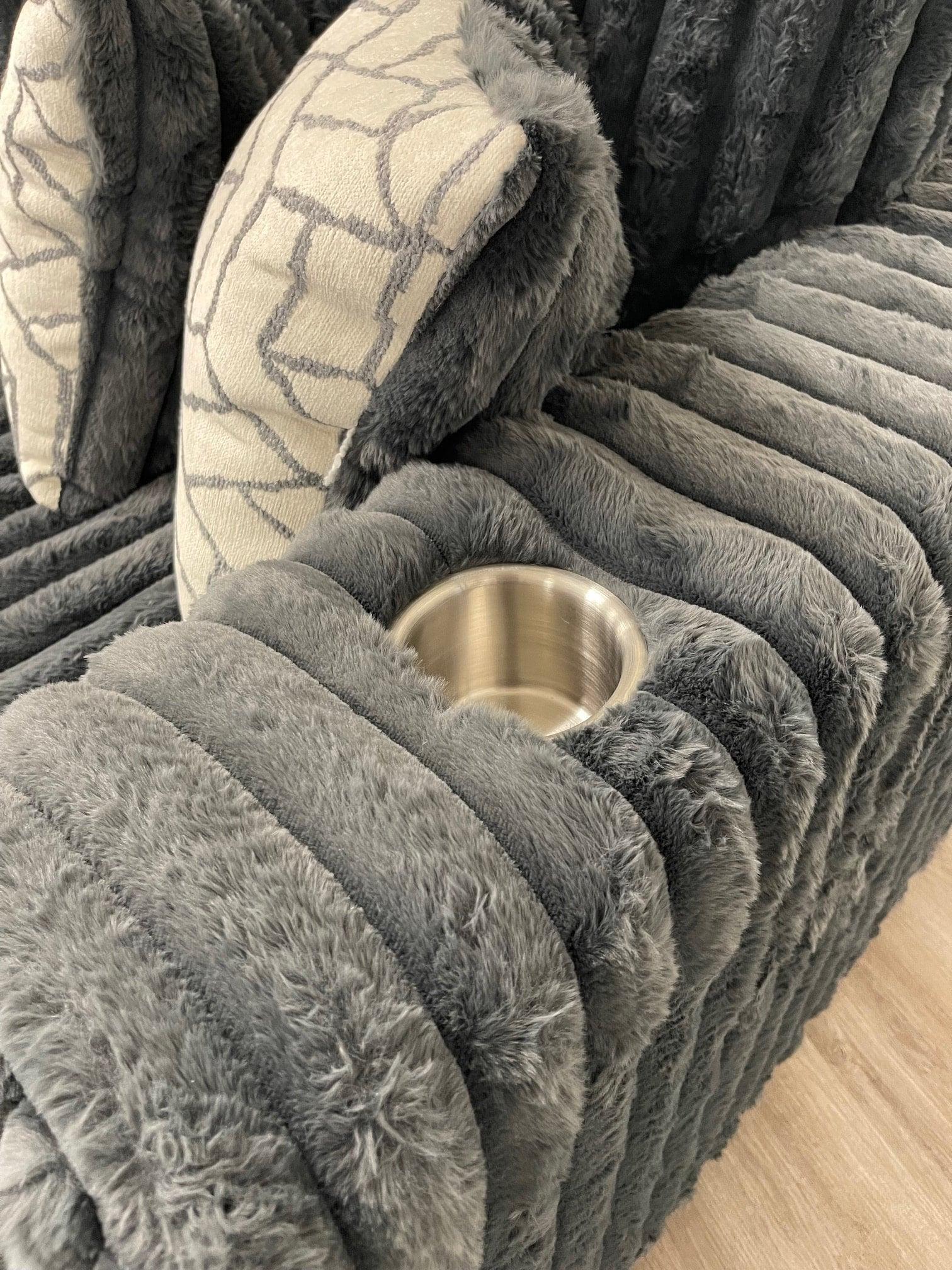 Sora Charcoal Sectional - Image 2