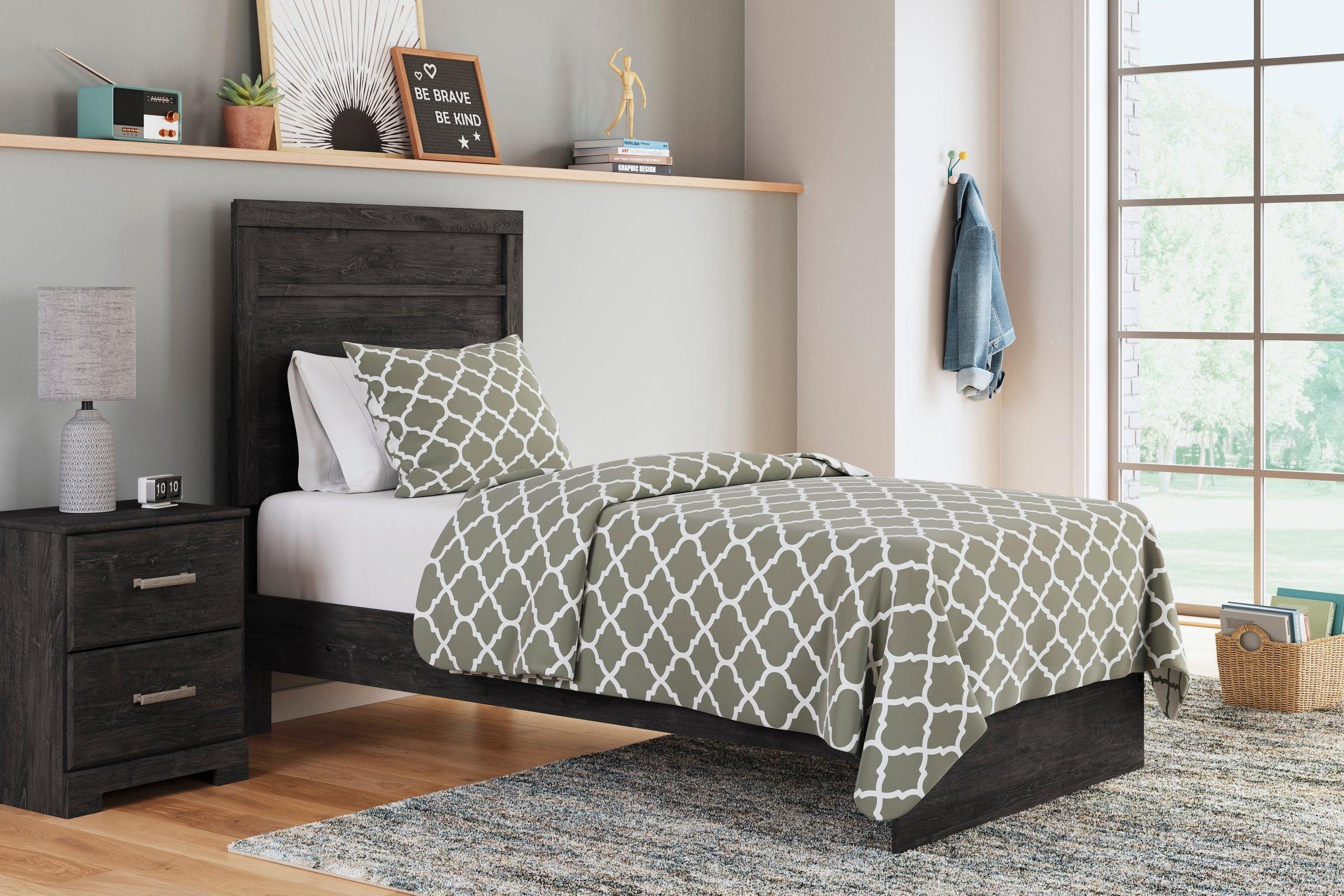 John Black Panel Bedroom Set - Image 2