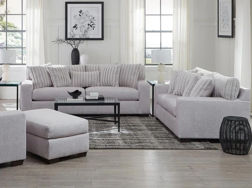 Behold Gray Sofa & Loveseat Set - Image 1