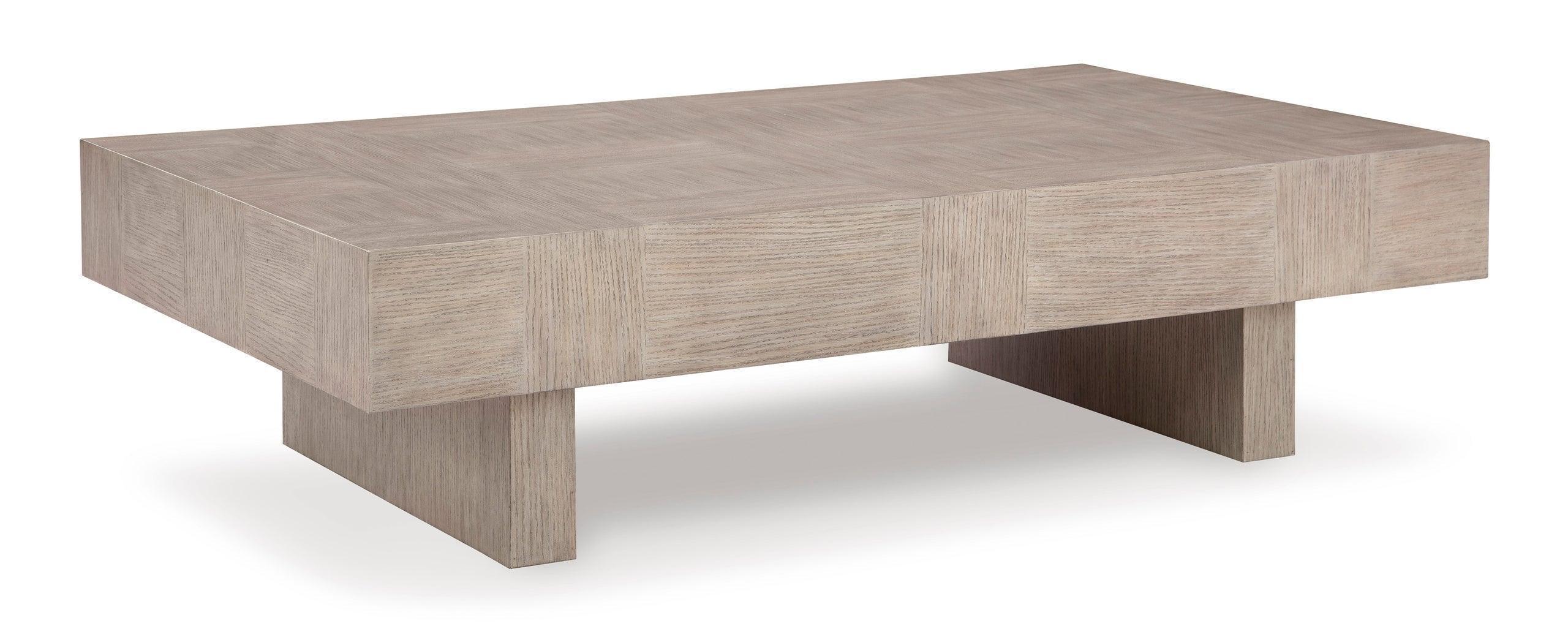 Dom Light Gray Brown Cocktail Table - Image 2