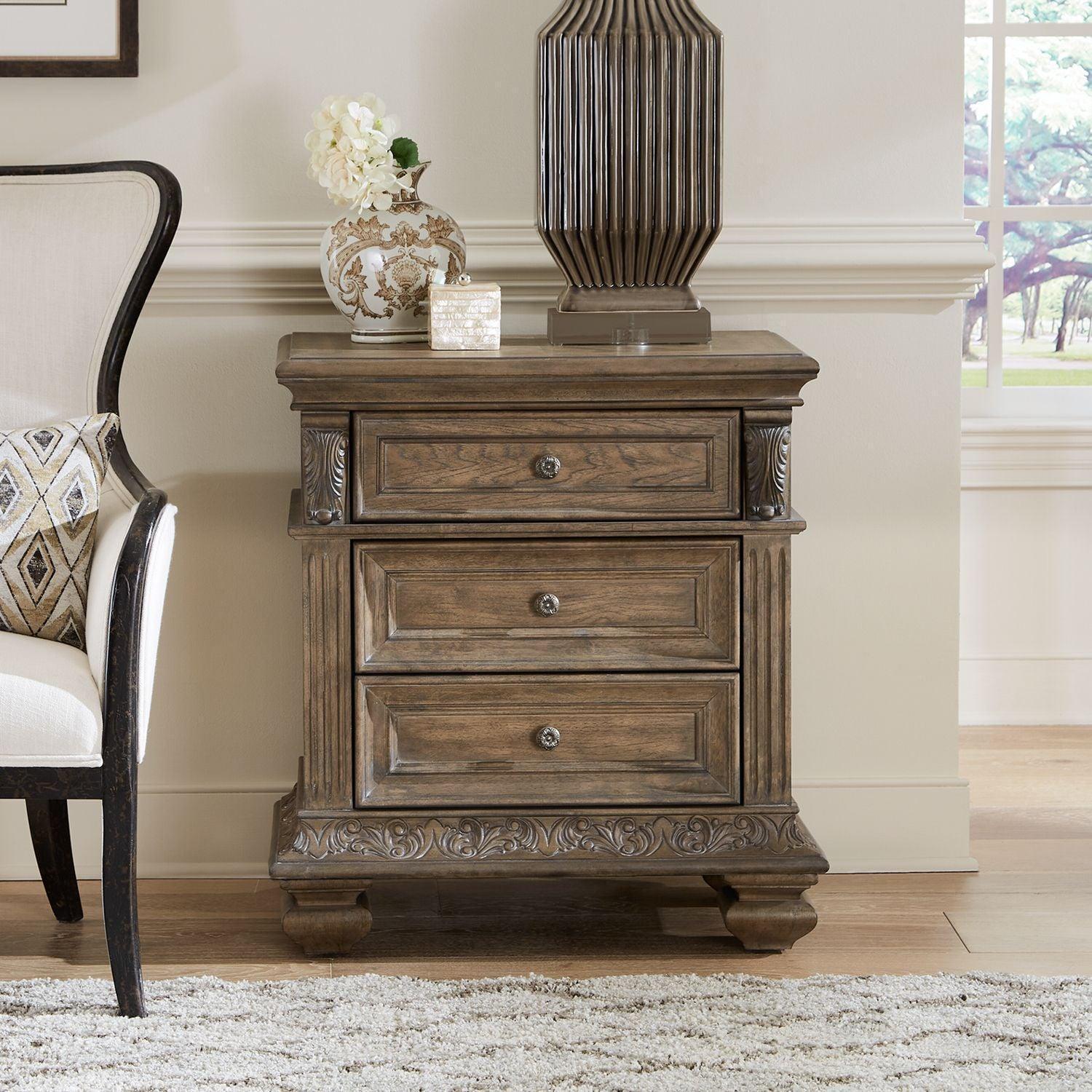 Flynn Brown LED Panel Bedroom Set - Image 3