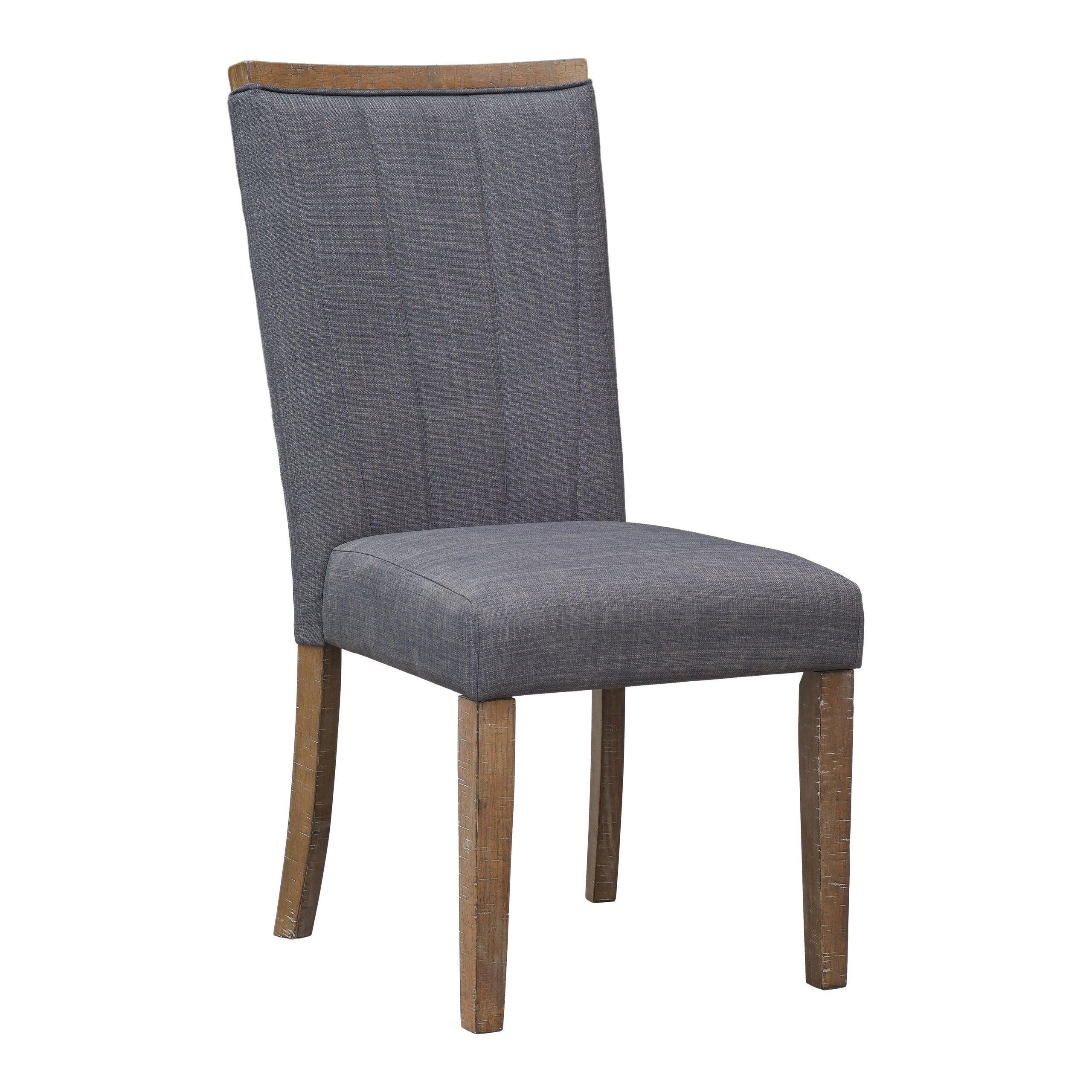 Dolores Brown Gray Rectangular Dining Room Set - Image 3