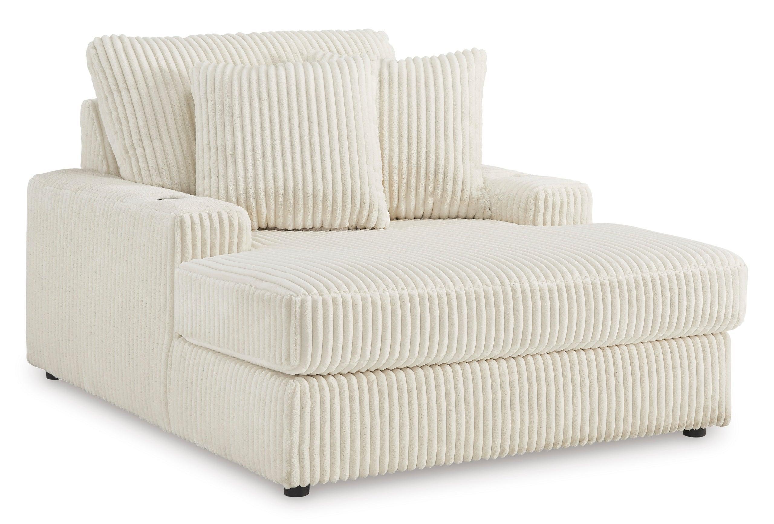 Lindyn Ivory Chaise - Image 2