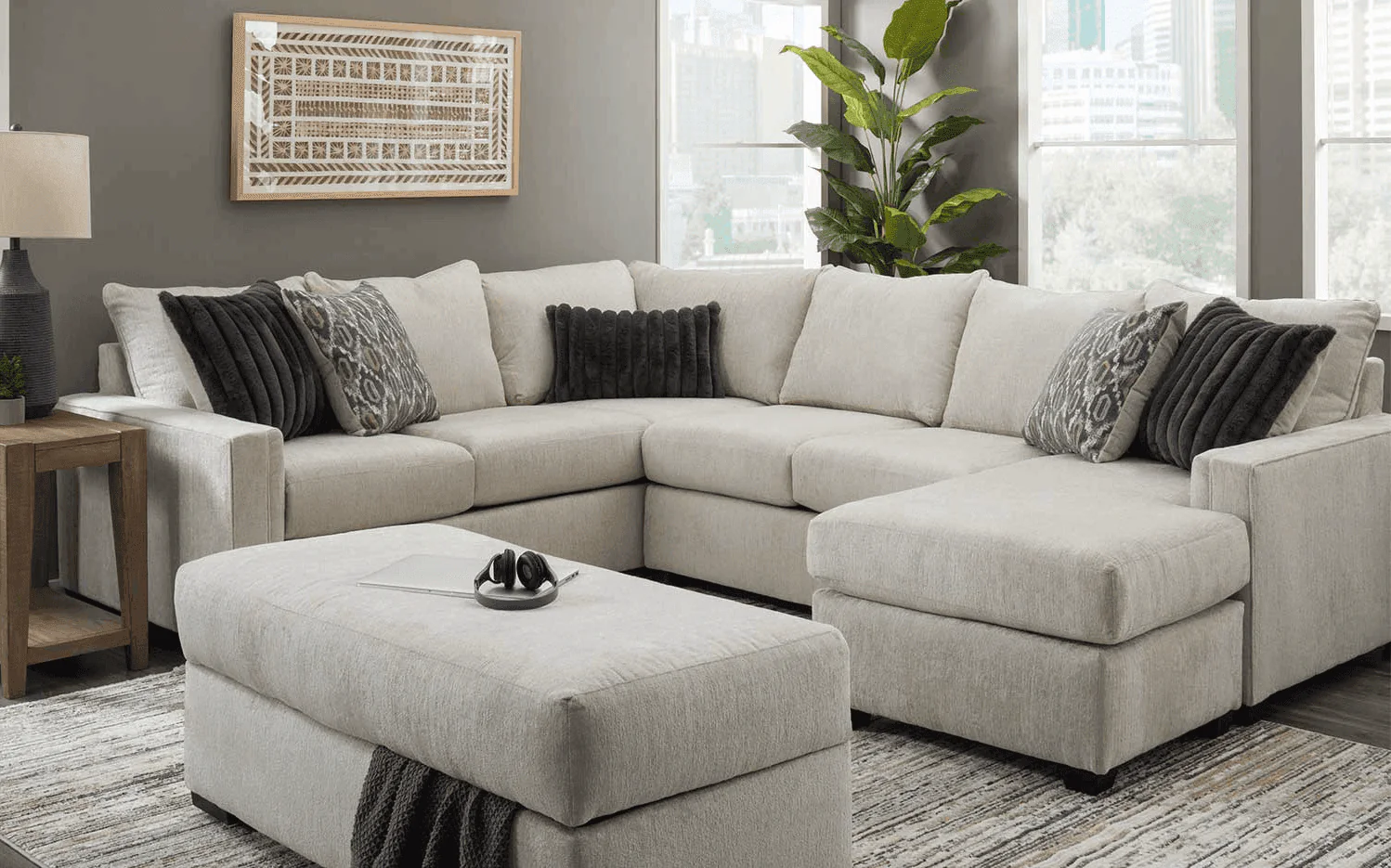 Behold Gray Sectional - Image 3