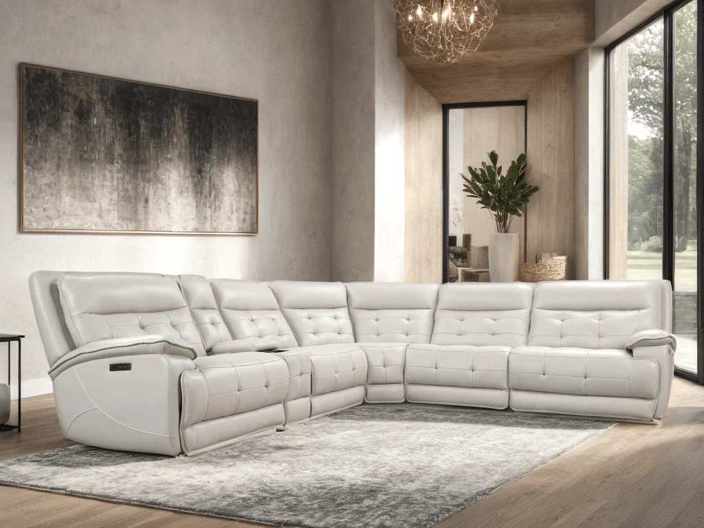 Palma Sand Oversize Power Reclining Sectional - Image 1