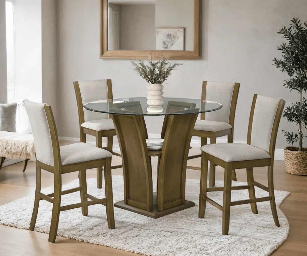 Orlo Beige Dining Room Set - Image 1