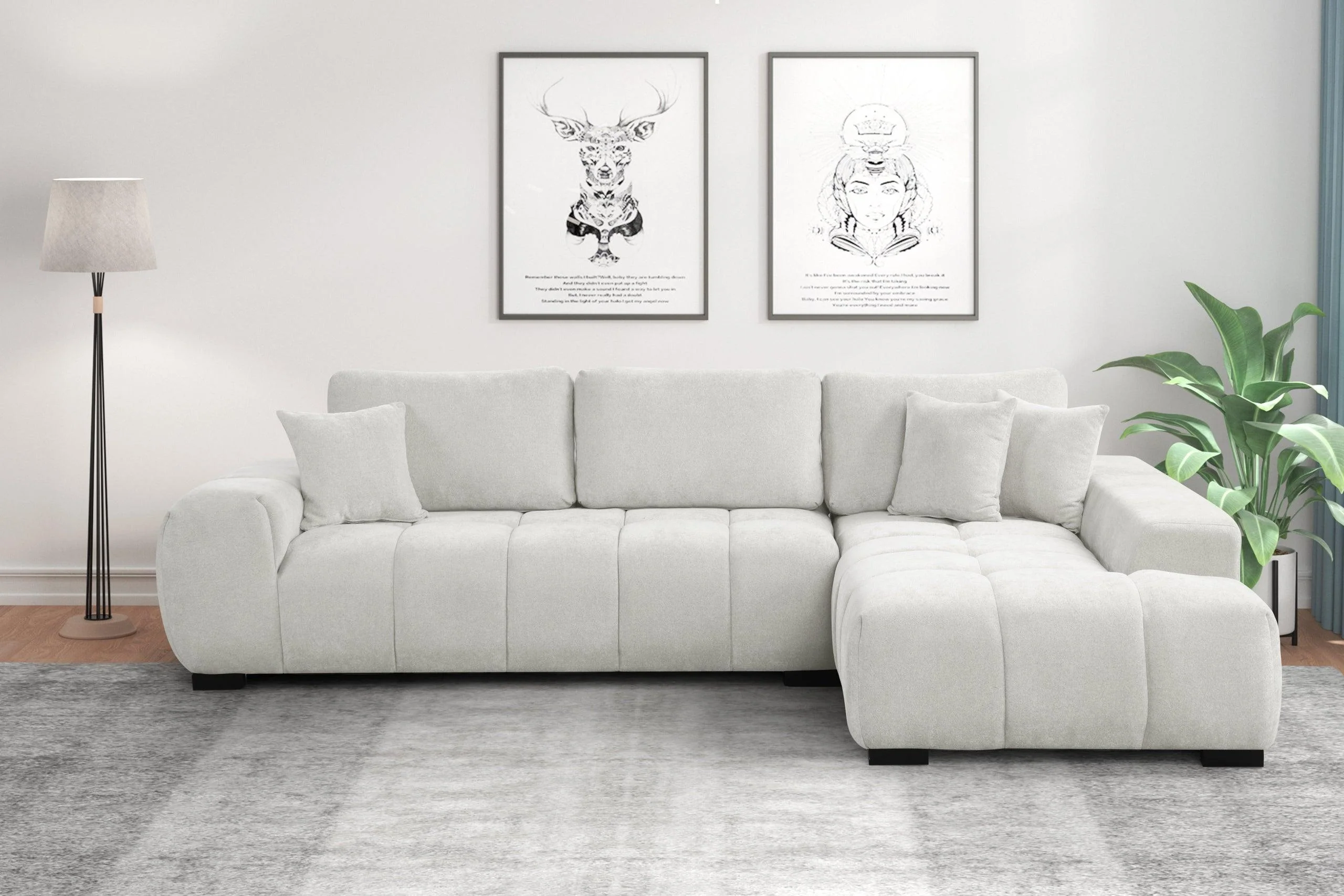 Manhattan Gray Sectional - Image 2