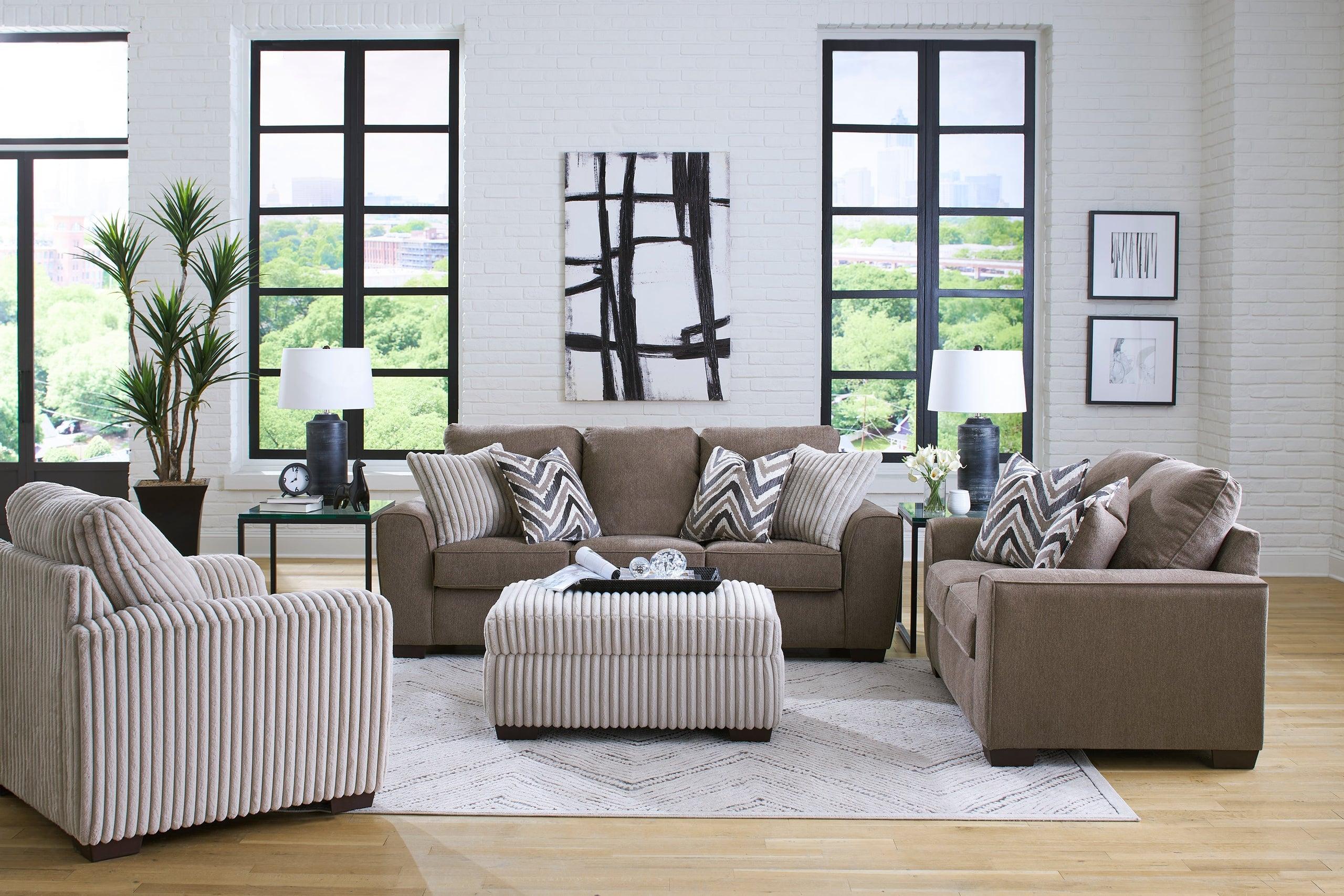Wanfi Java Sofa & Loveseat Set - Image 2