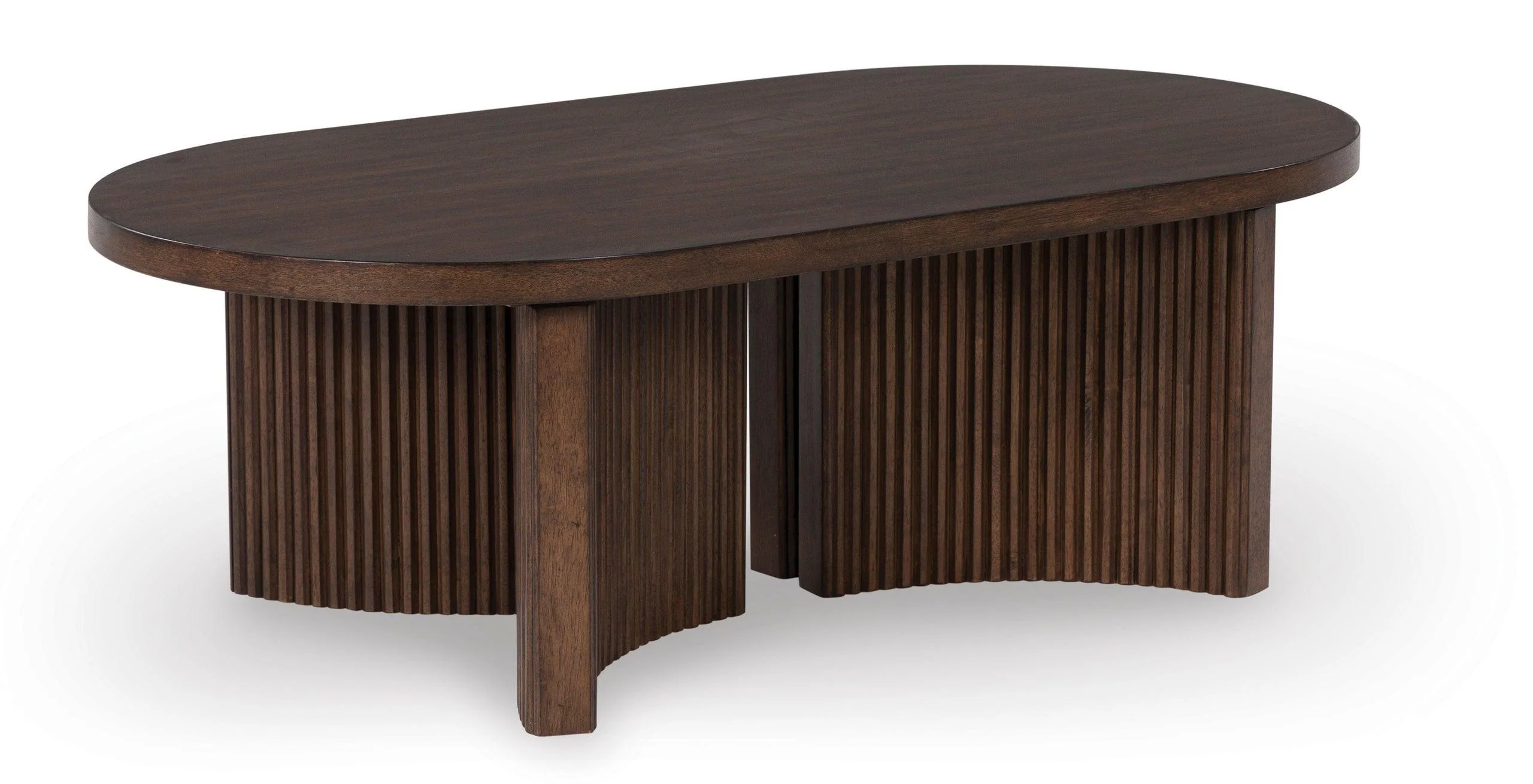 Korestone Dark Brown Cocktail Table - Image 2