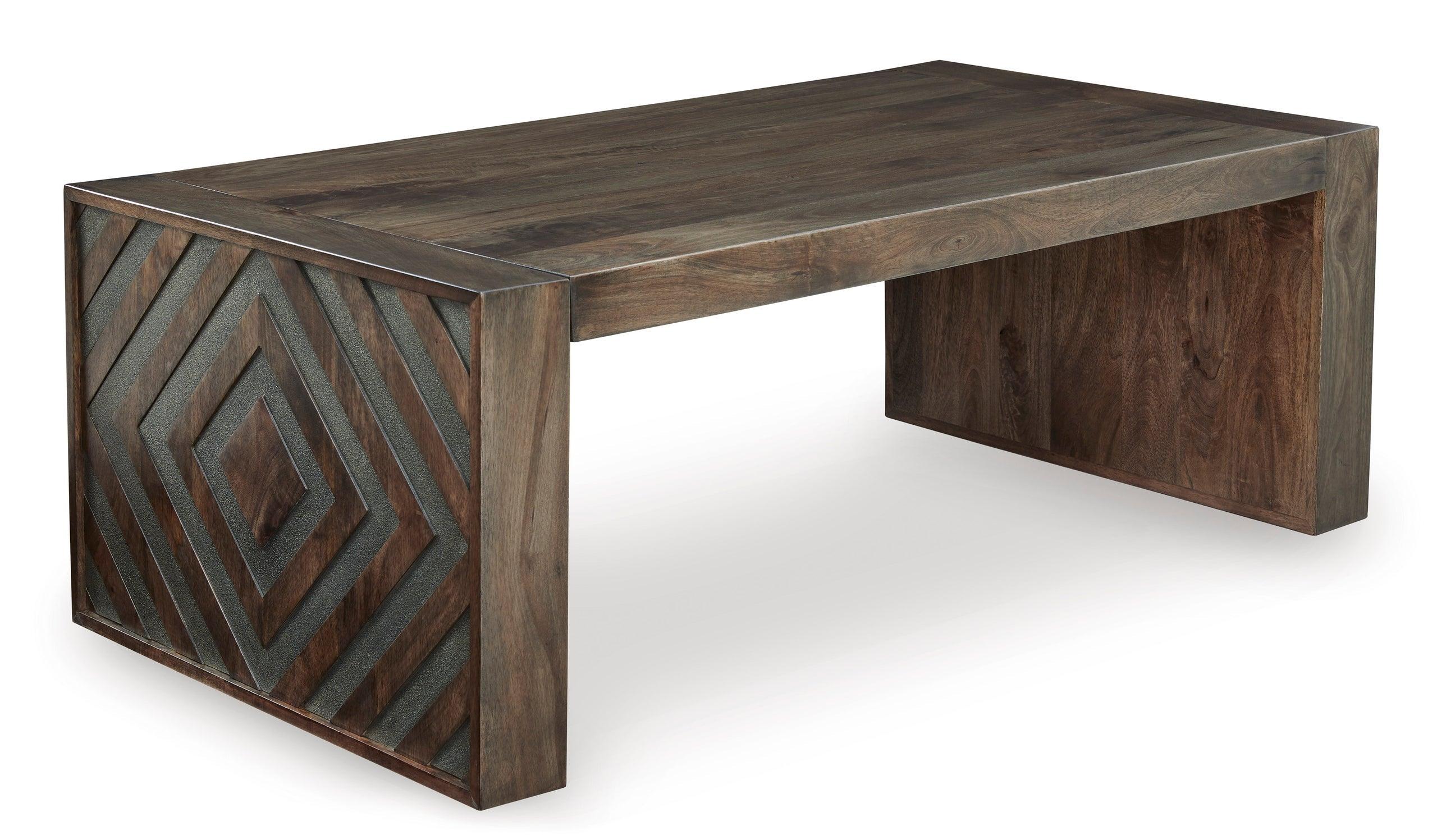 Dreggan Brown Cocktail Table - Image 2