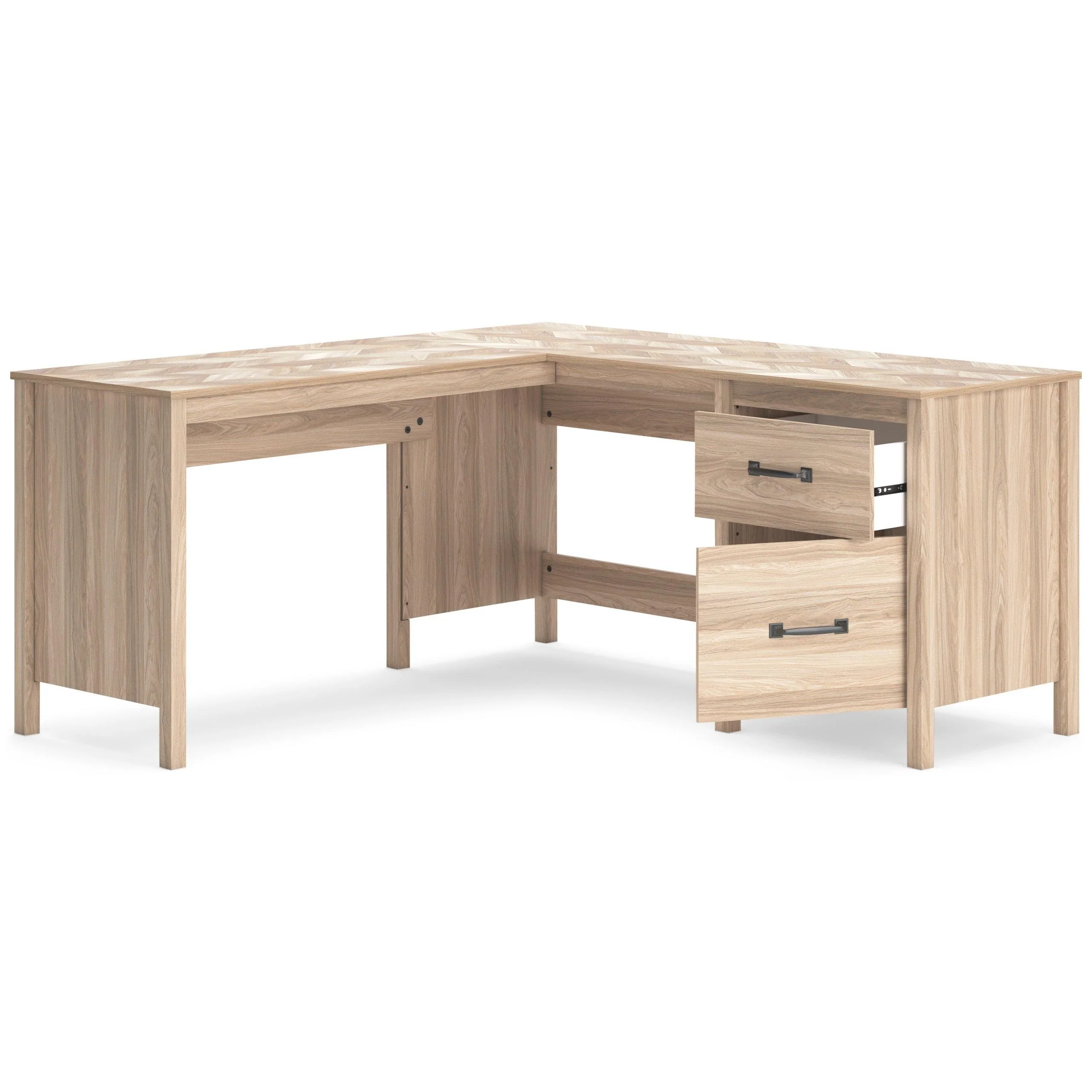 Battelle Tan Office Desk - Image 2