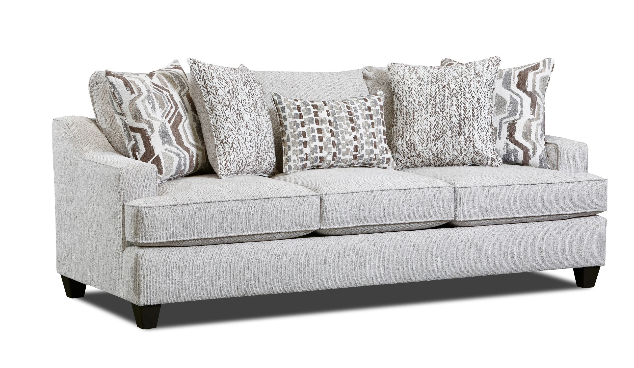 Tufi Linen Chenille Sofa & Loveseat Set - Image 2