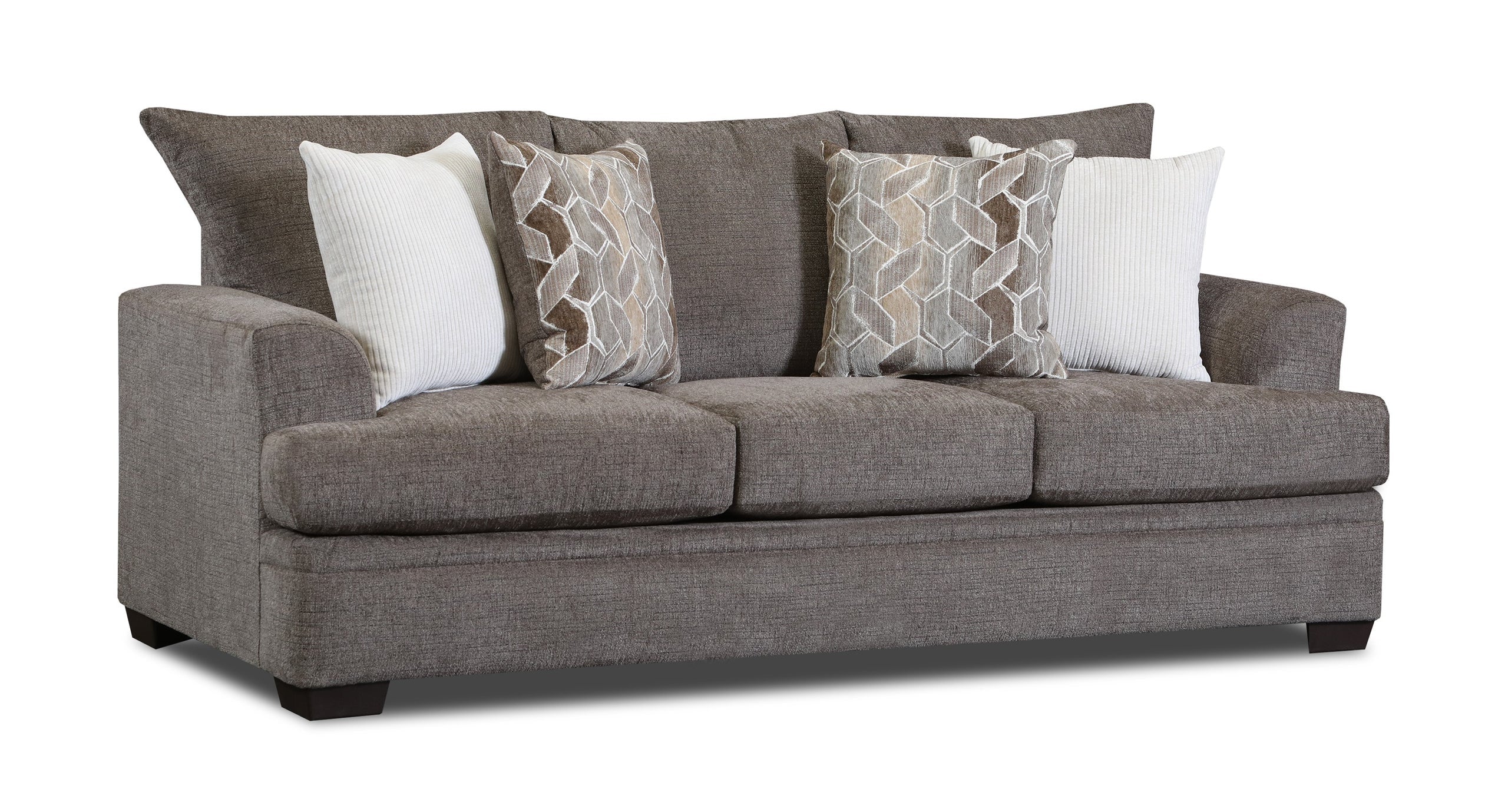 Selina Mocha Sofa and Loveseat Set - Image 2