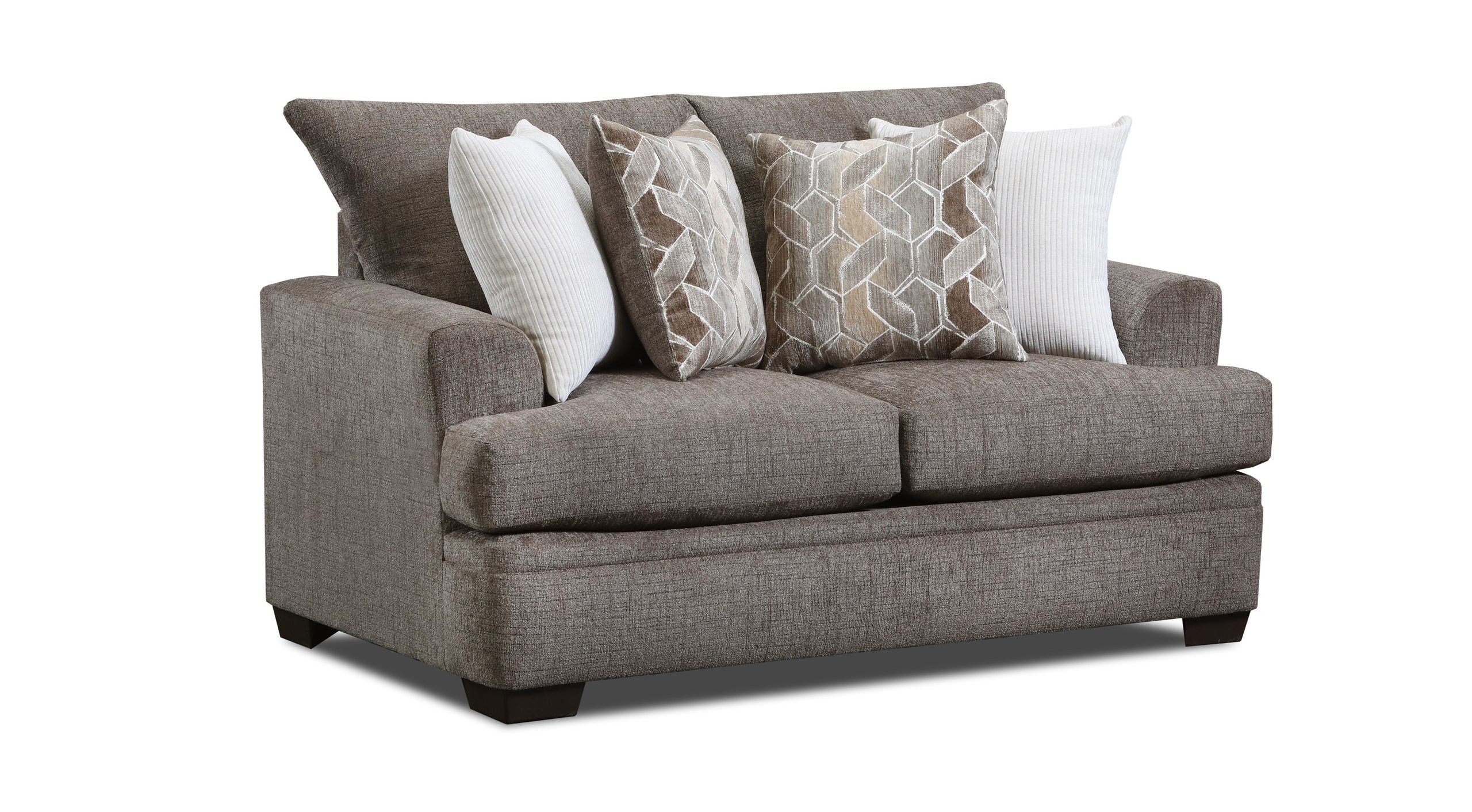 Selina Mocha Sofa and Loveseat Set - Image 3