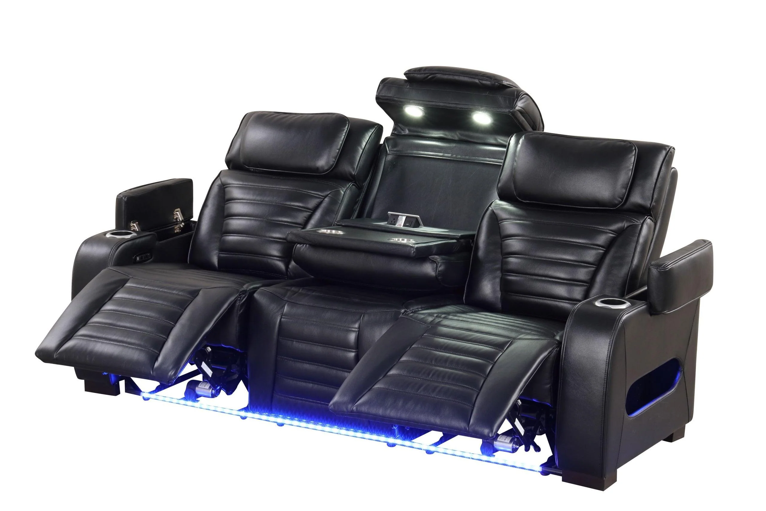 Tokyo Black 3-Piece Power Reclining Set - Image 2