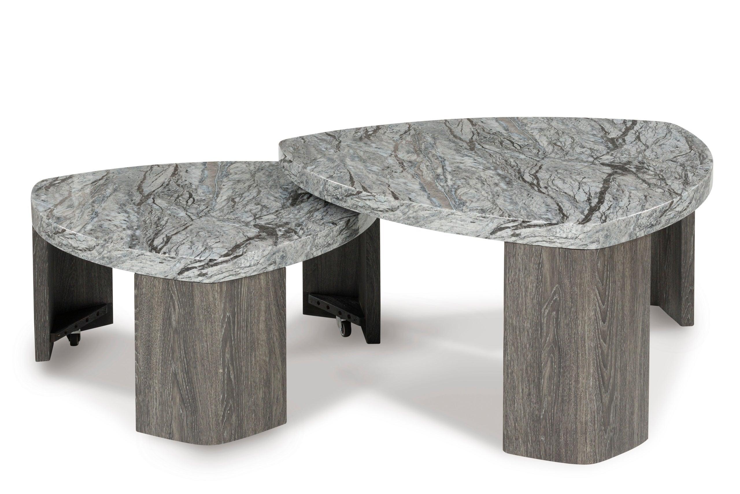 Till Gray Stacked Cocktail Table - Image 2