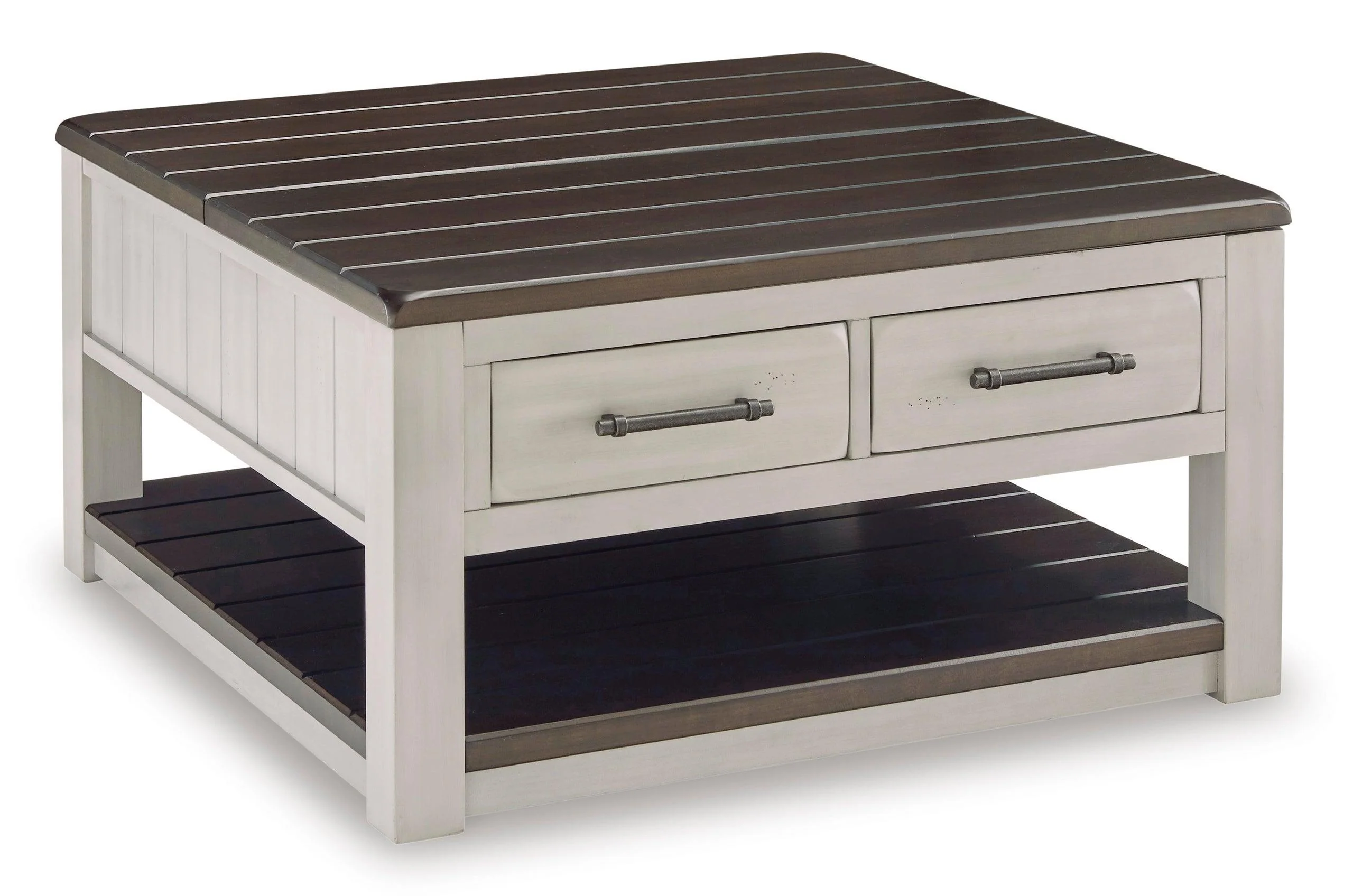 Taurus Beige Lift Top Cocktail Table - Image 3