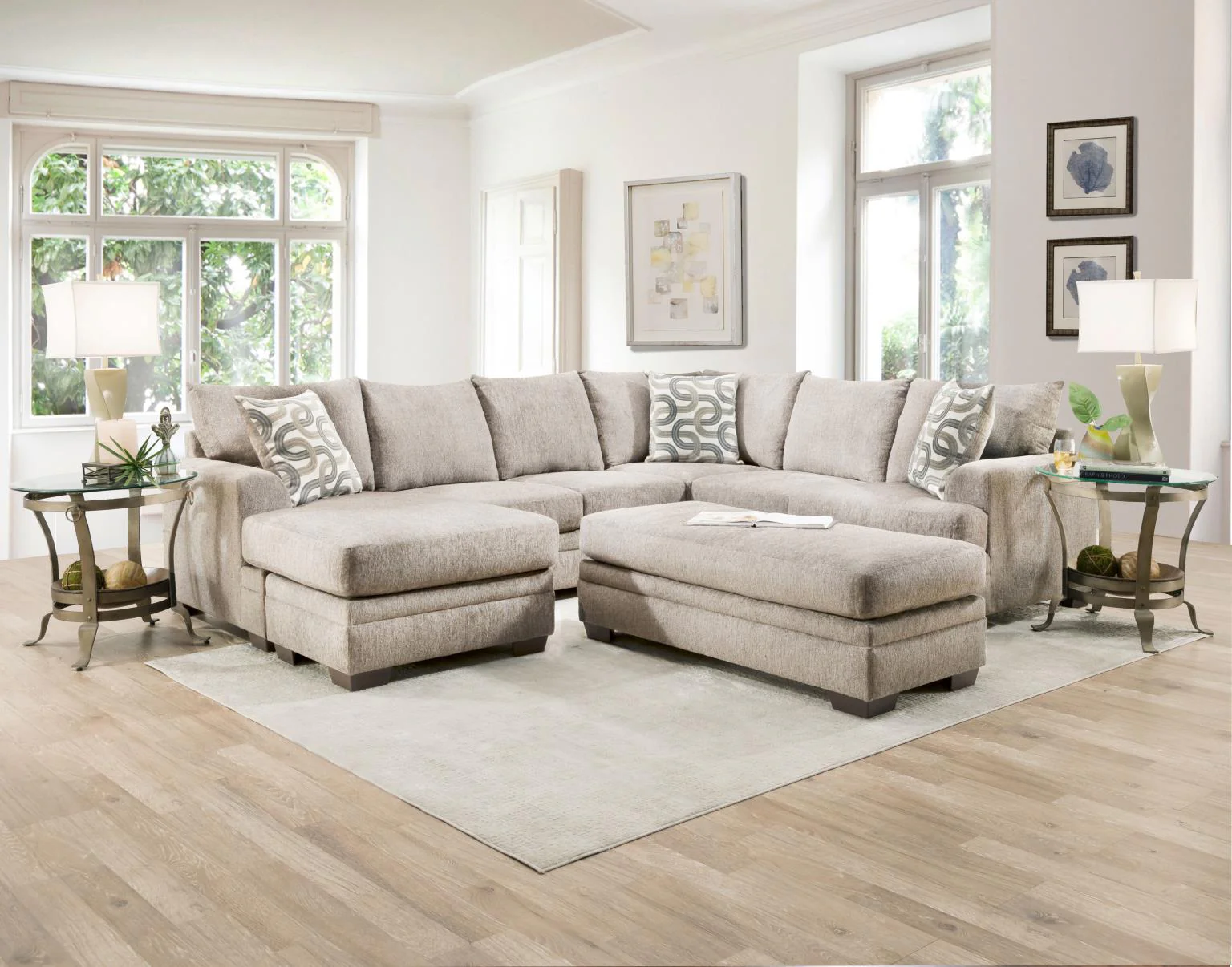 Behold Cream Sectional - Image 1