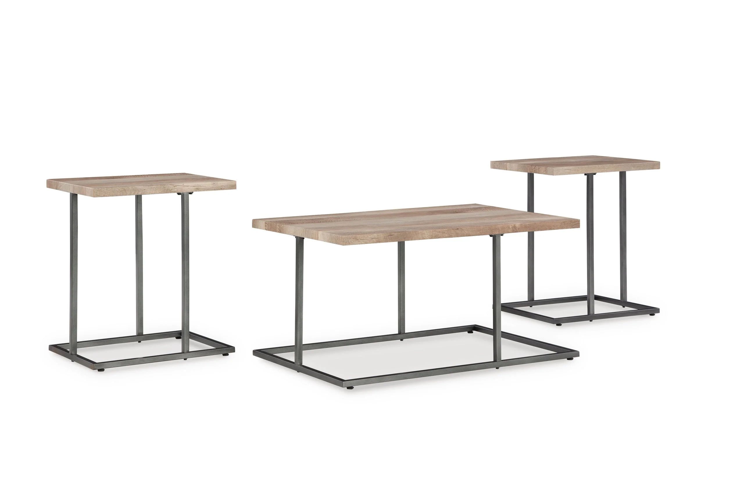 Tumar Light Brown Occasional Table Set - Image 2