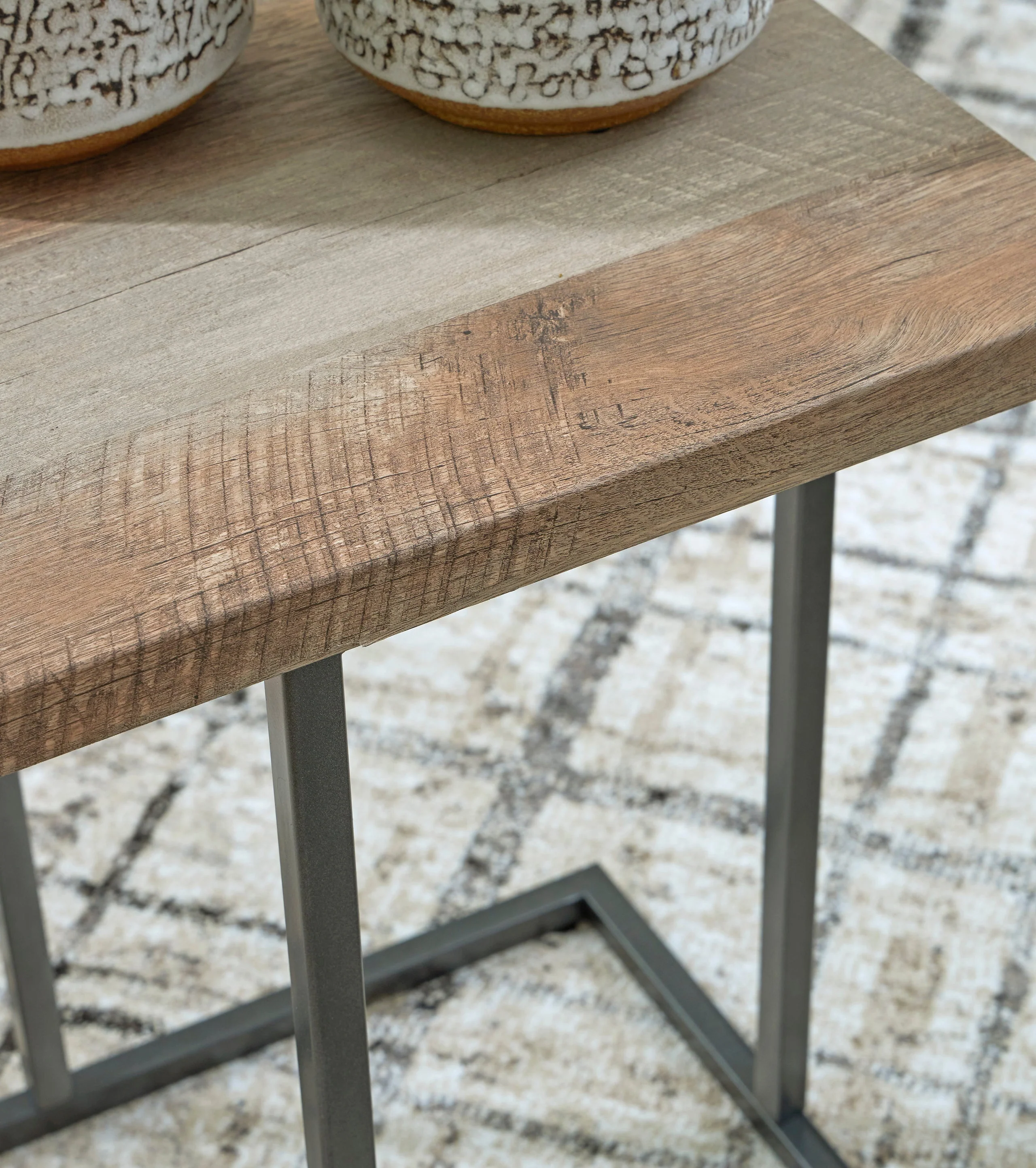 Tumar Light Brown Occasional Table Set - Image 3