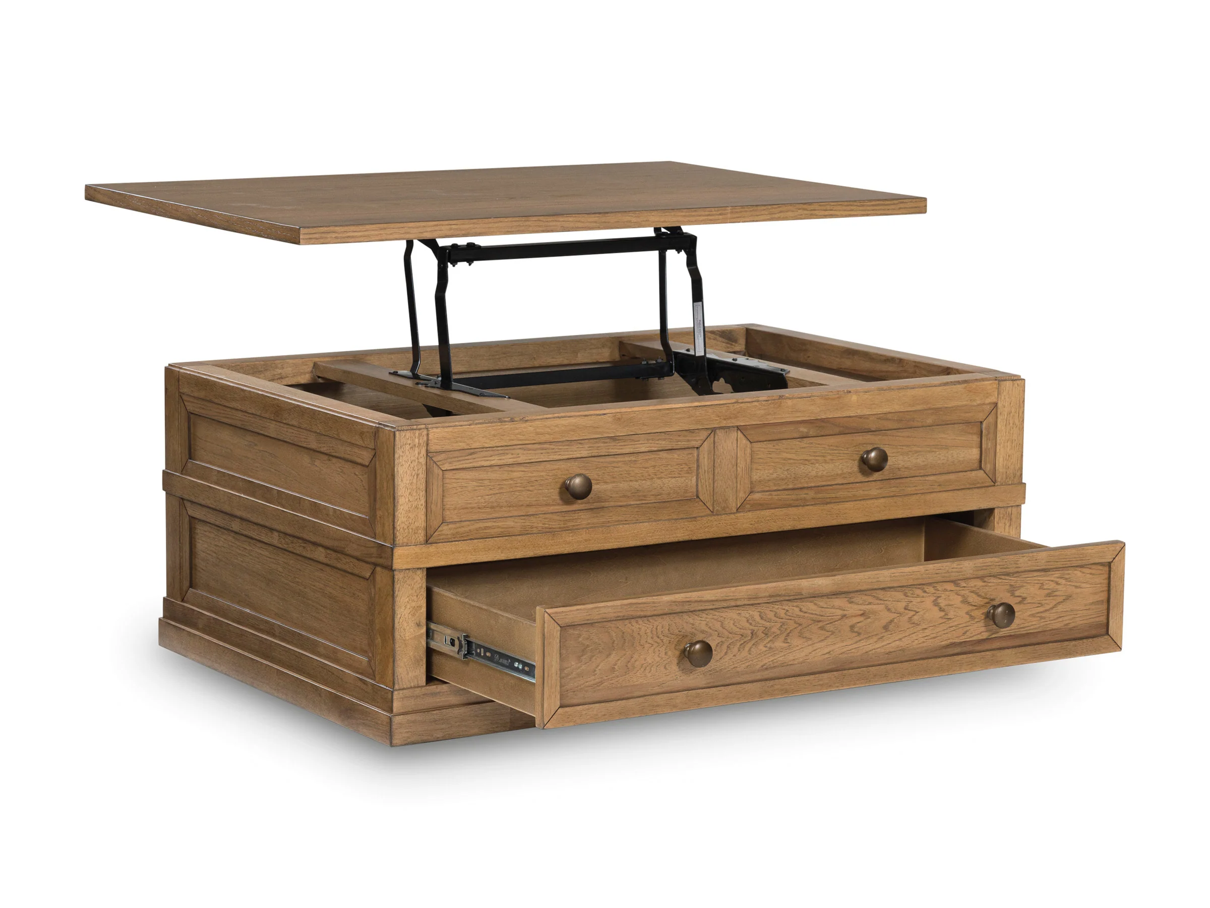 Tomiris Brown Lift Top Cocktail Table - Image 3