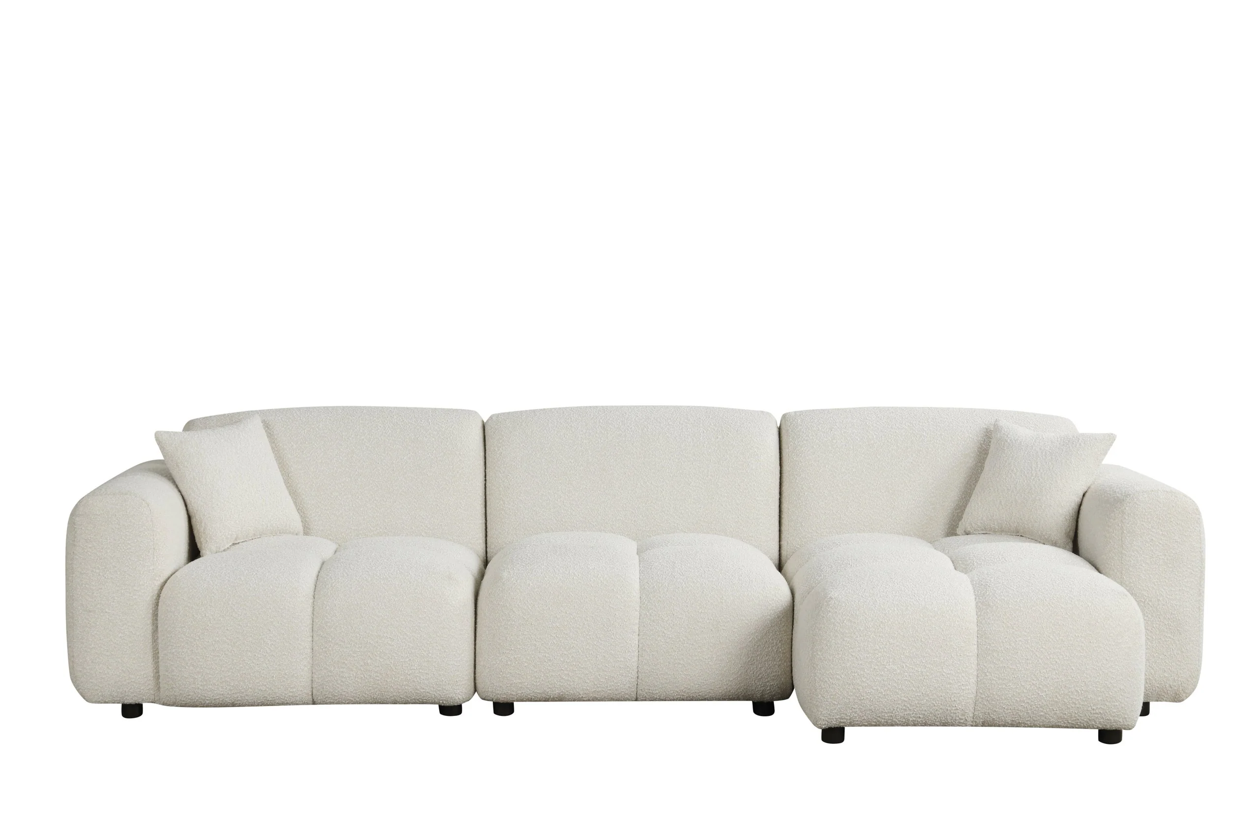 Bella Sand Boucle Sectional - Image 2