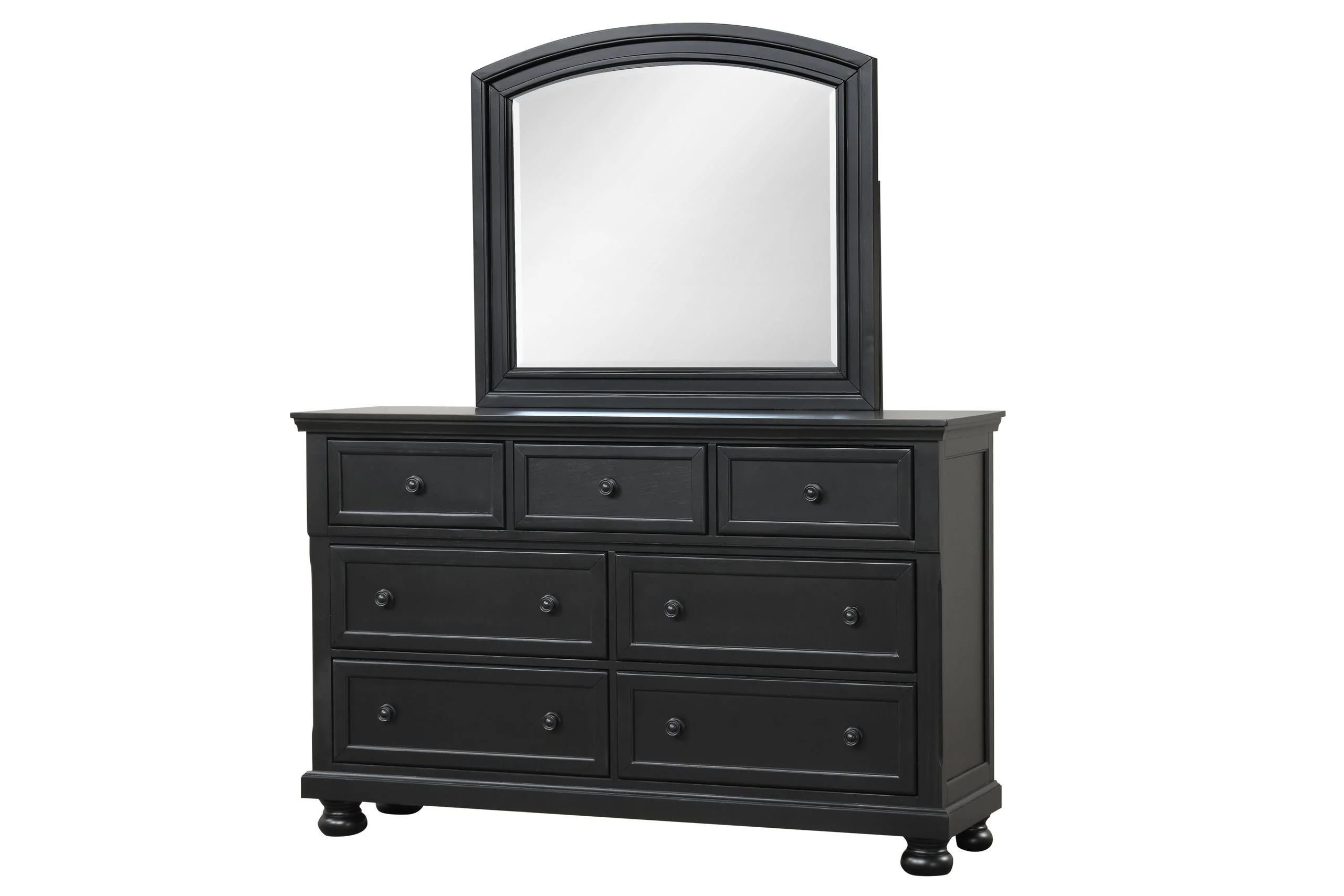 Magnolia Black Storage Sleigh Bedroom Set - Image 3