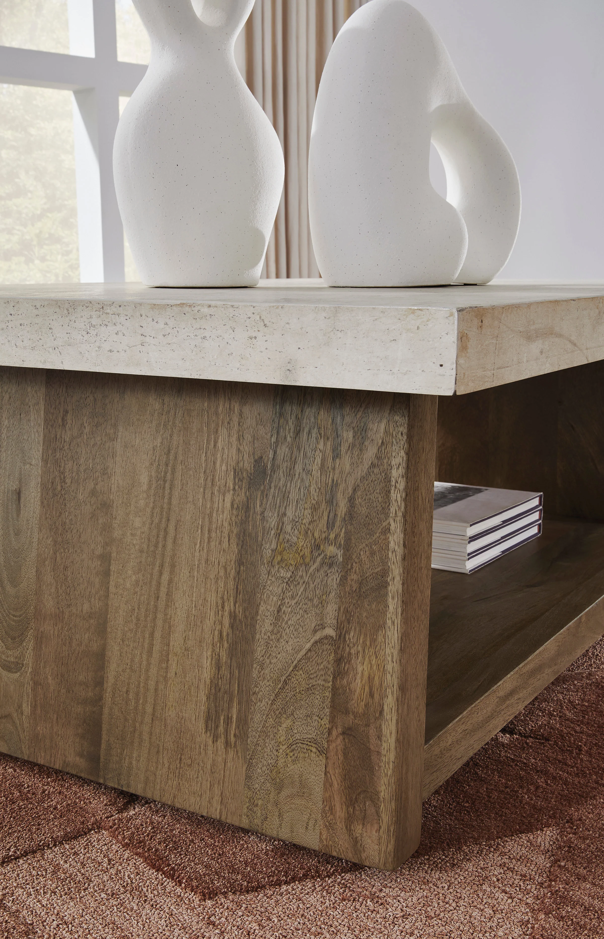 Brendalhouse Light Brown Cocktail Table - Image 3
