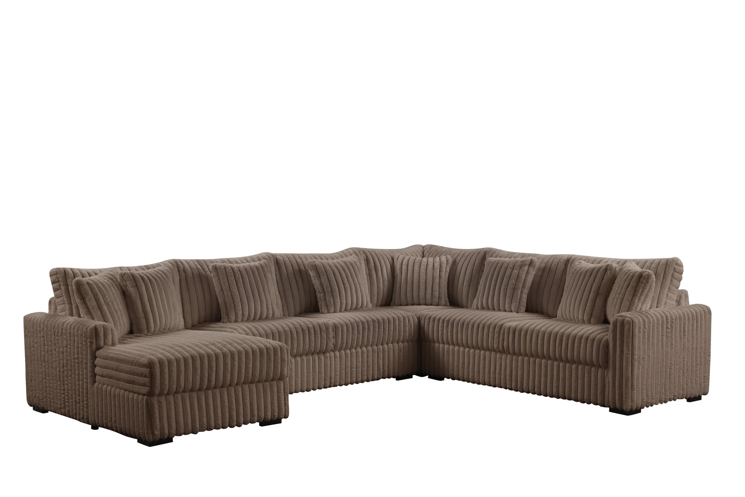 Solana Mocha Sectional - Image 2