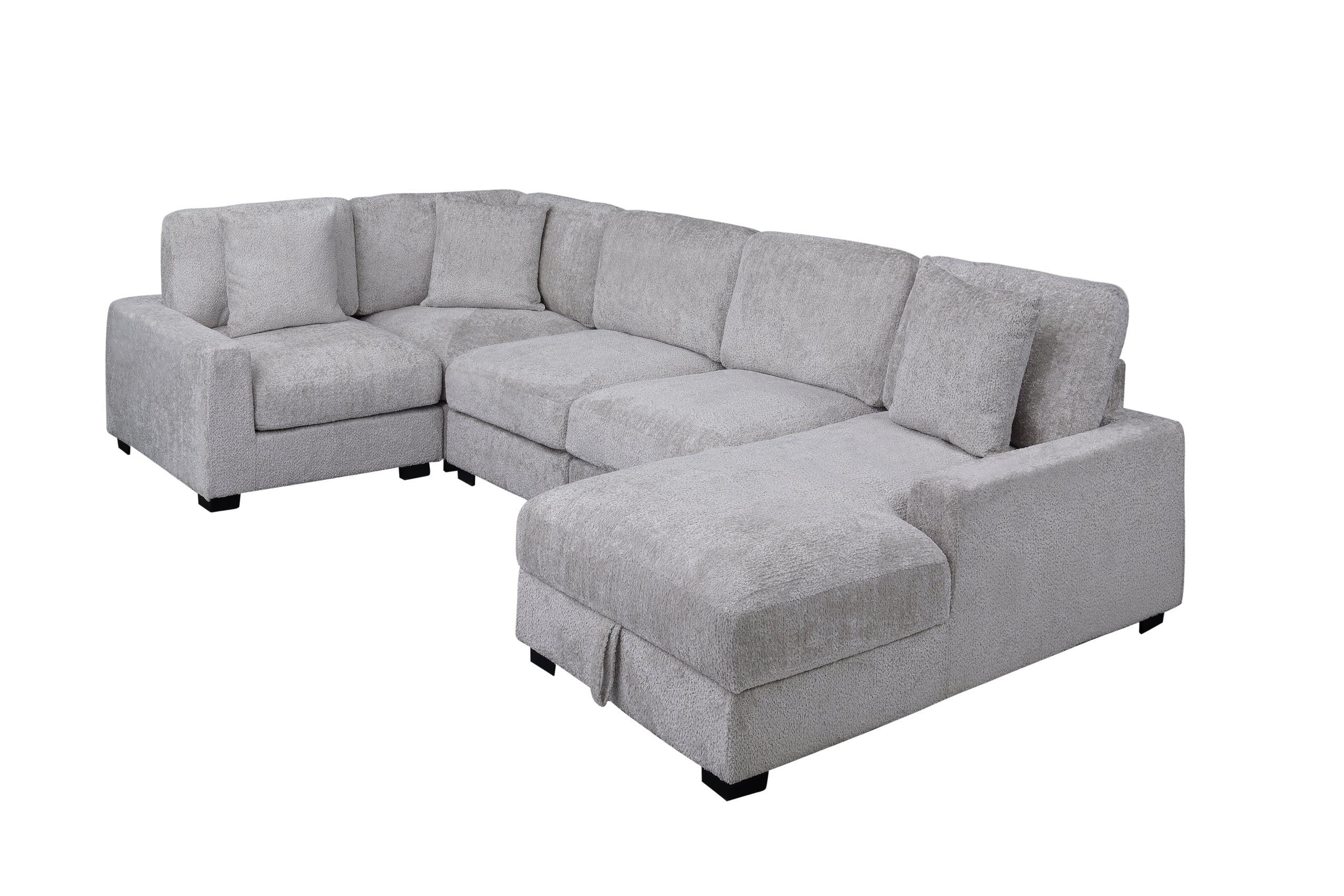 Serena Gray Modular Sectional - Image 3