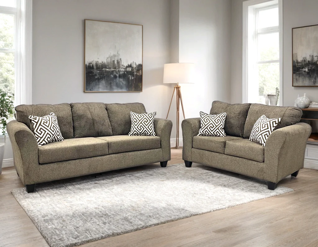 Tuten Brown 2-Piece Living Room Set - Image 1