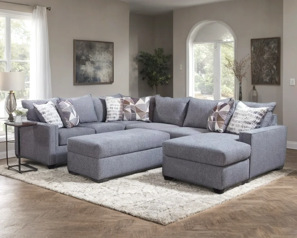 Behold Ash Gray Sectional - Image 1