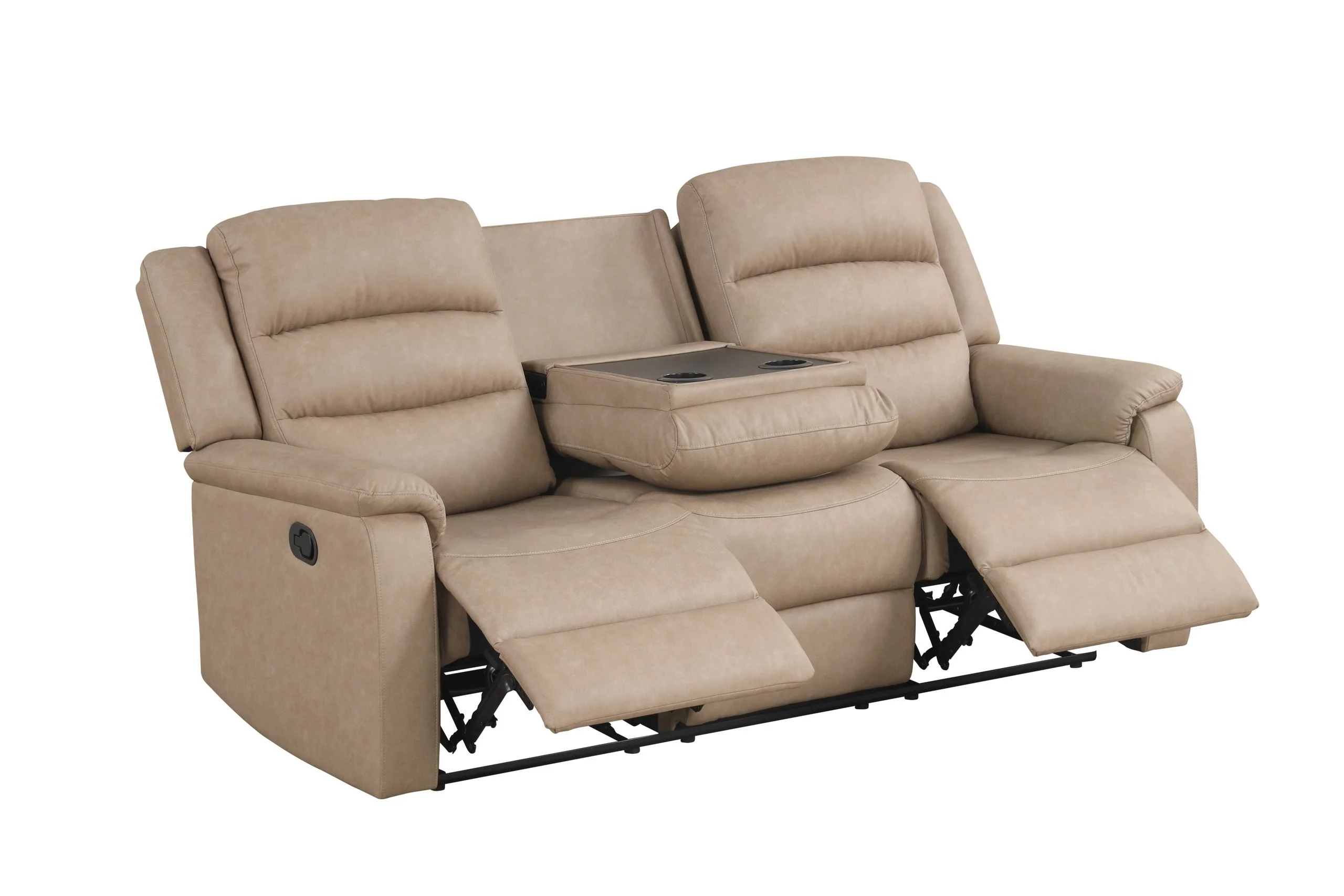 Hope Stone Polyester 3-Piece Reclining Set - Image 2