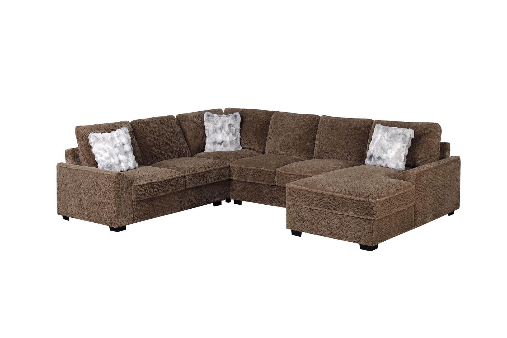 Amara Brown Sectional - Image 2