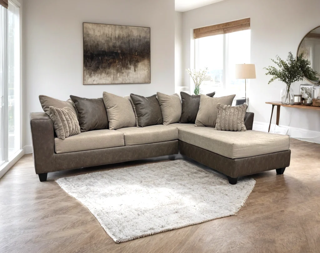 Monroe Latte Sectional - Image 1