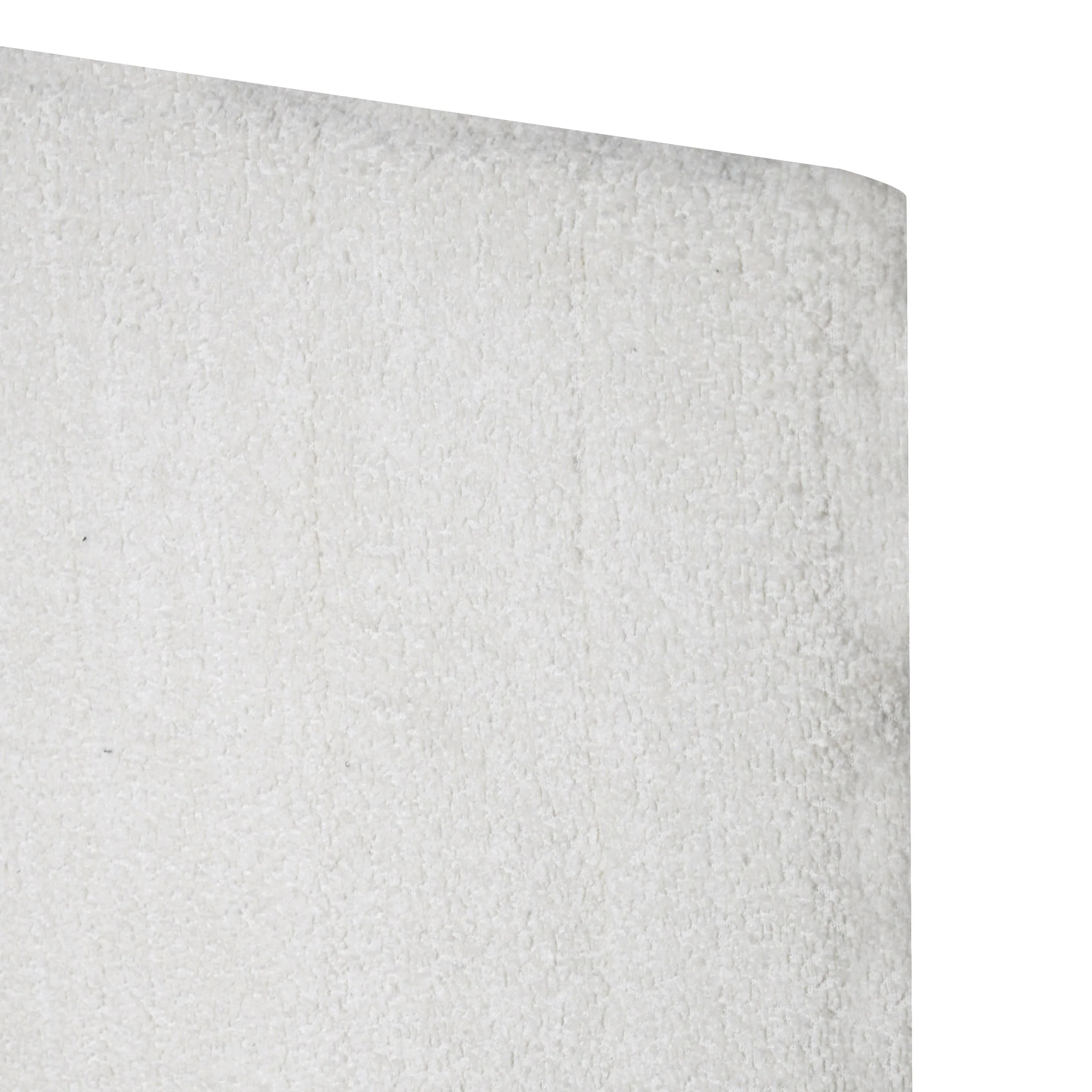 Heiden White Upholstered Platform King Bed - Image 3