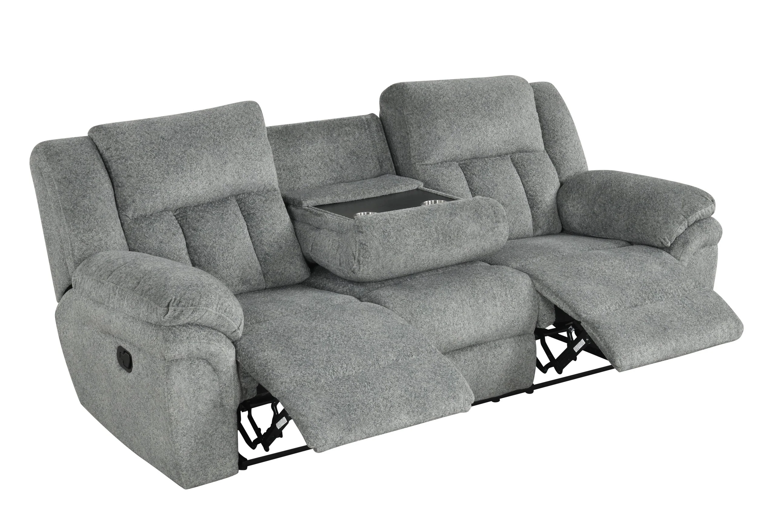 Dallas Gray 3-Piece Reclining Set - Image 3