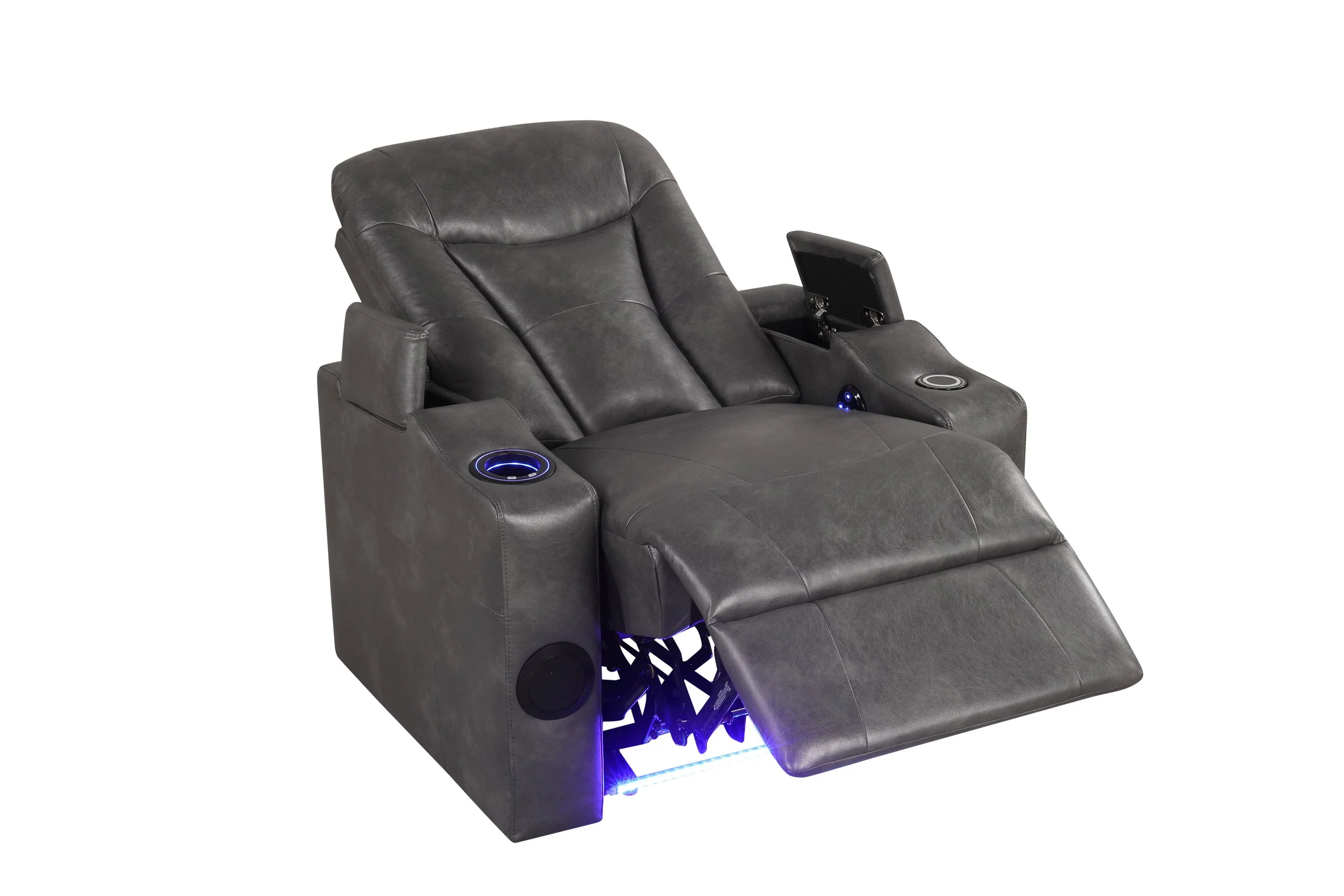 Topgun Dark Gray Power Recliner - Image 2